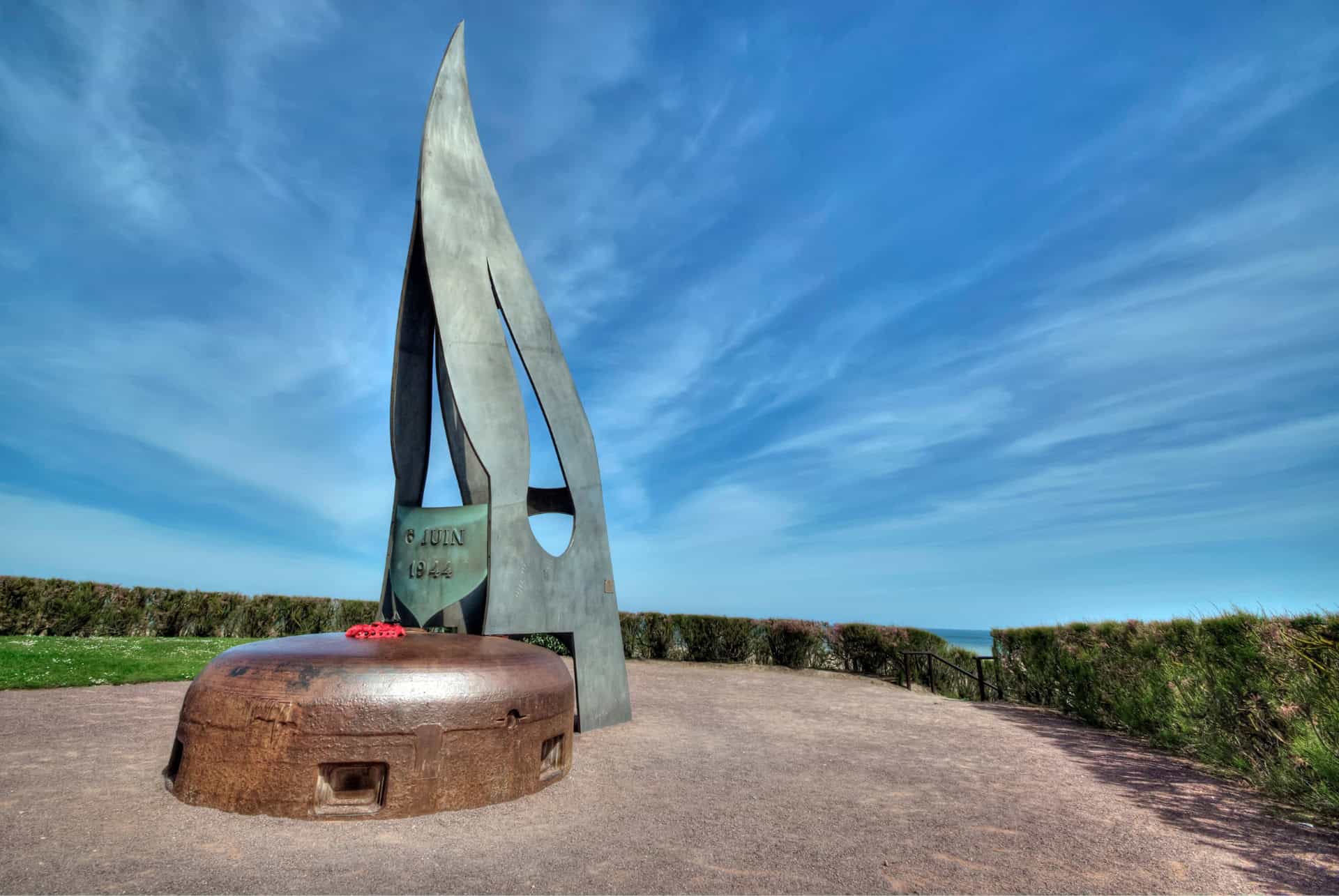 ouistreham memorial la flamme