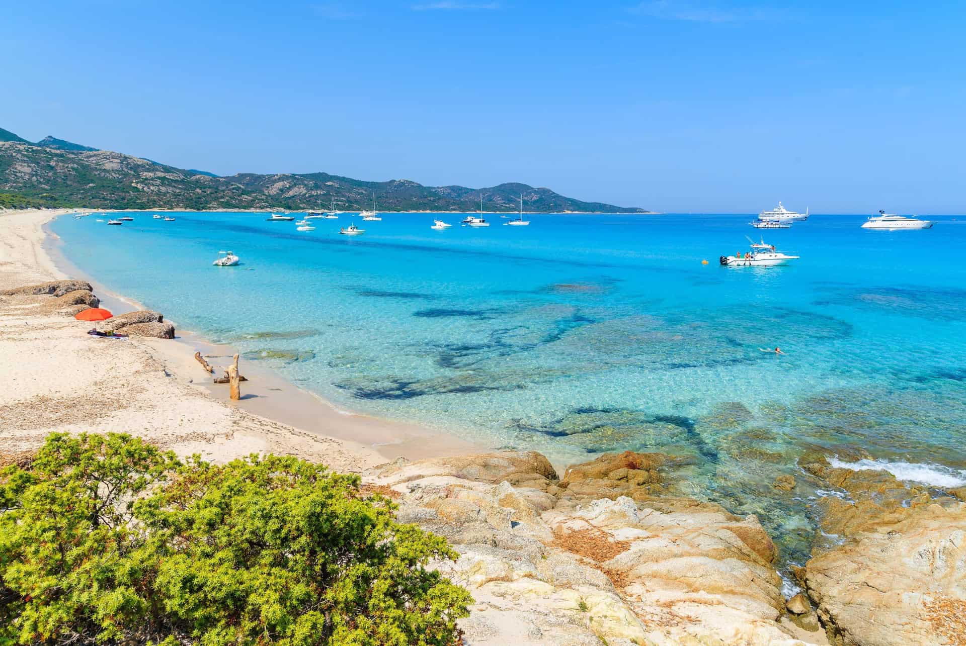 plage de saleccia corse