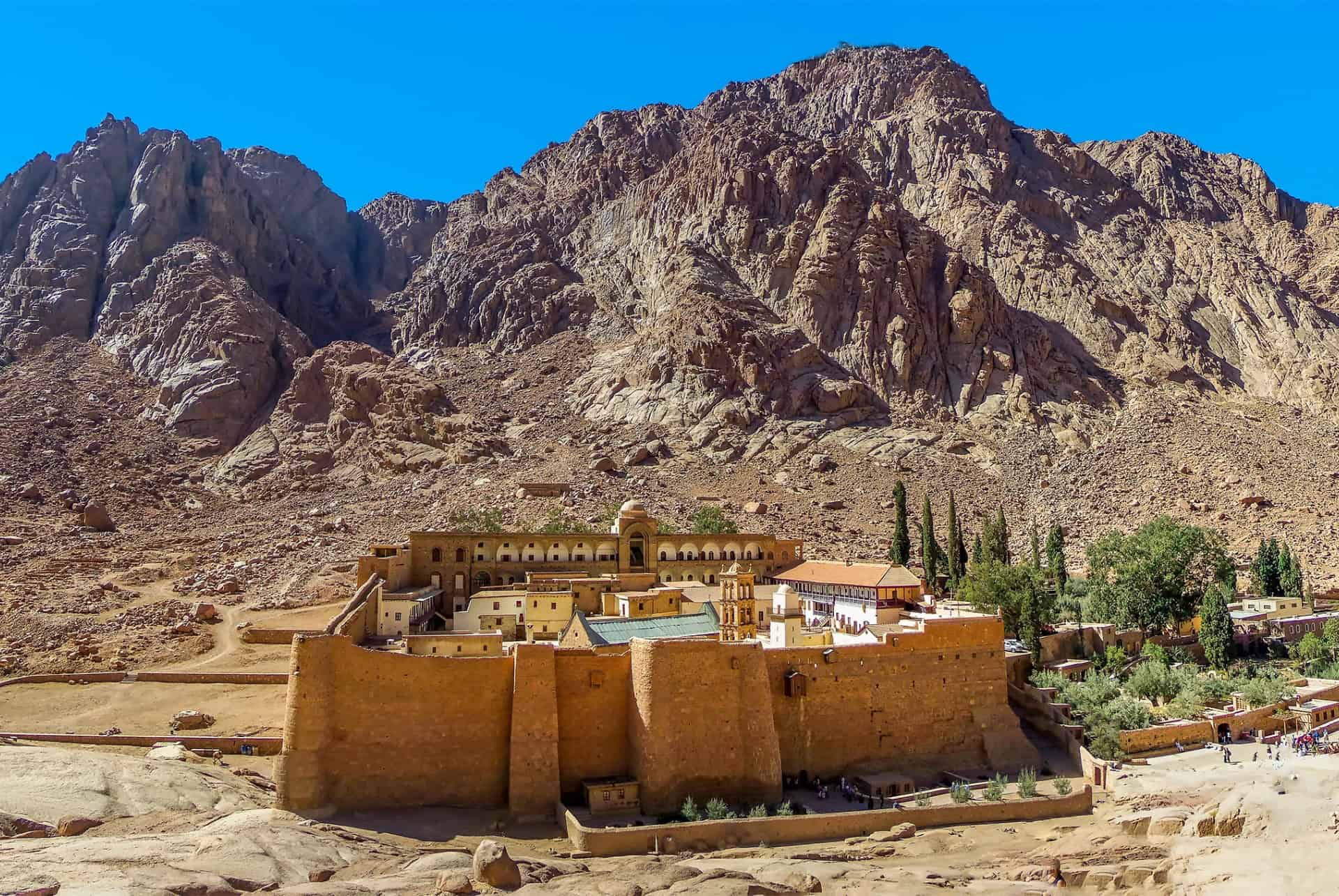 que faire en egypte voir le monastere sainte catherine