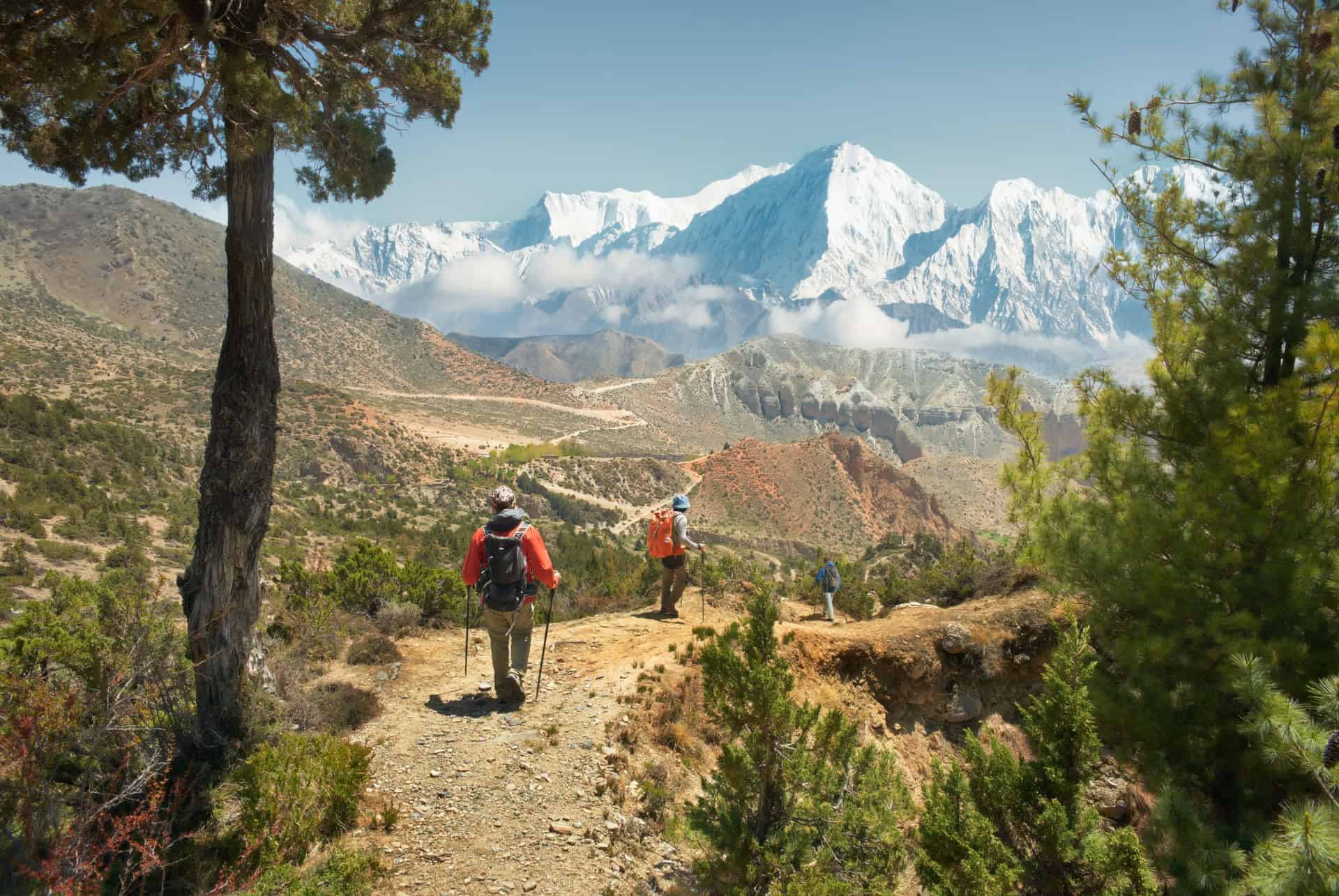 randonnee dans le mustang au nepal