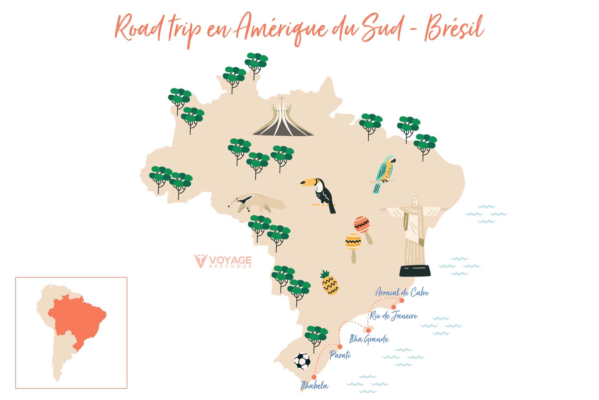 road trip bresil