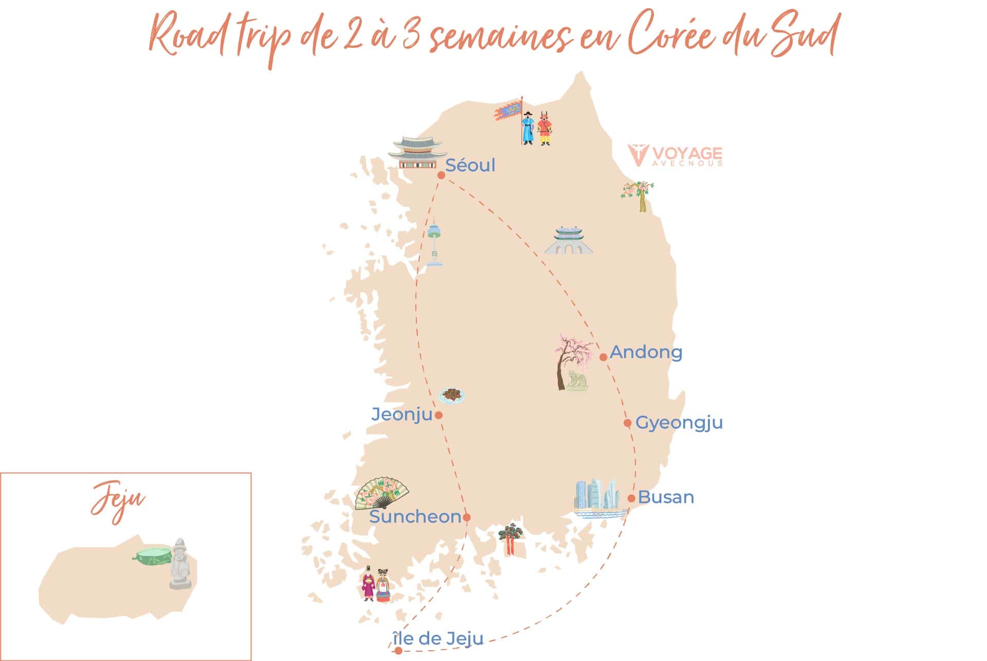 road trip coree du sud