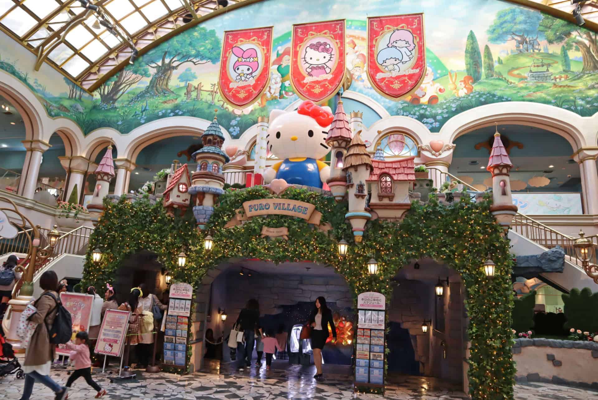 sanrio puroland parc hello kitty tokyo