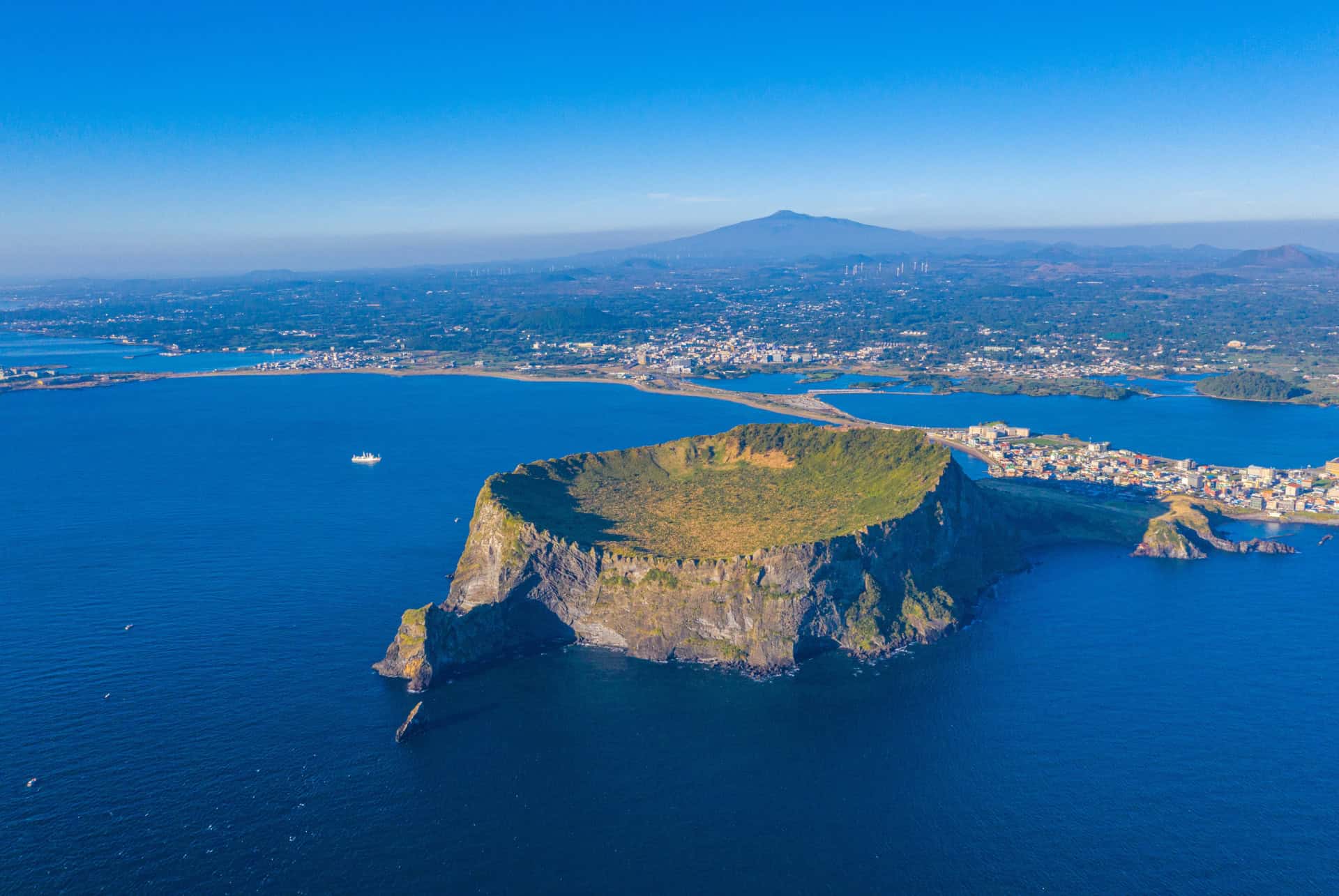 seongsan ilchulbong ile de jeju