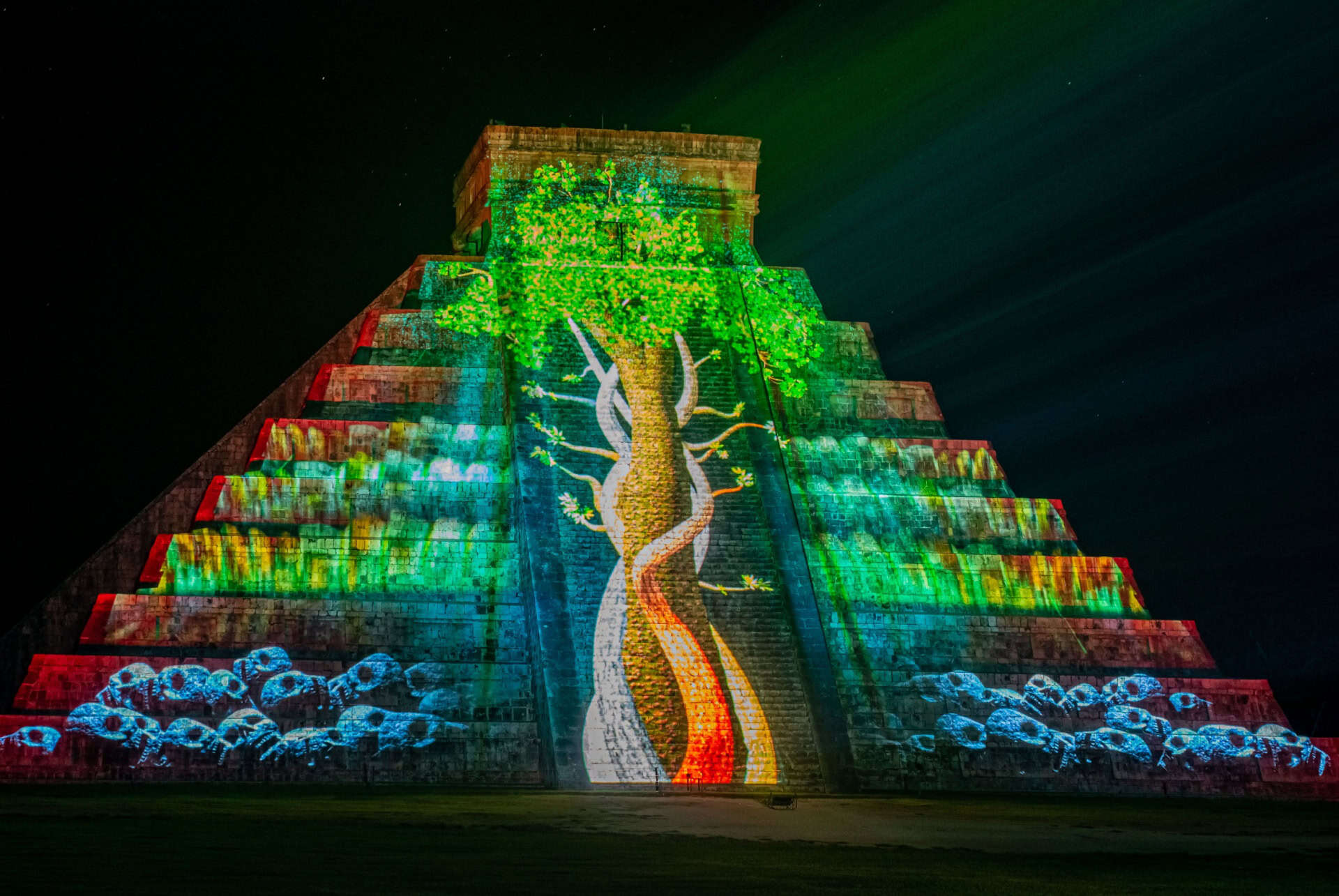 spectacle noches de kukulcan