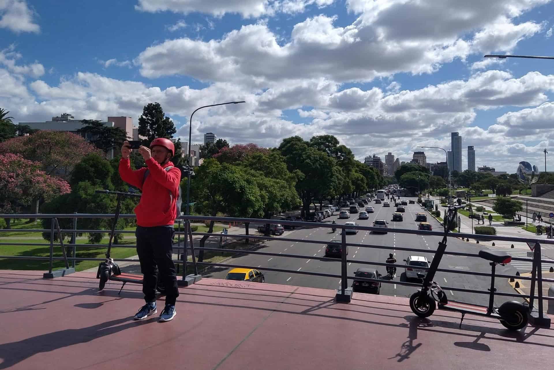 visite en trottinette electrique buenos aires