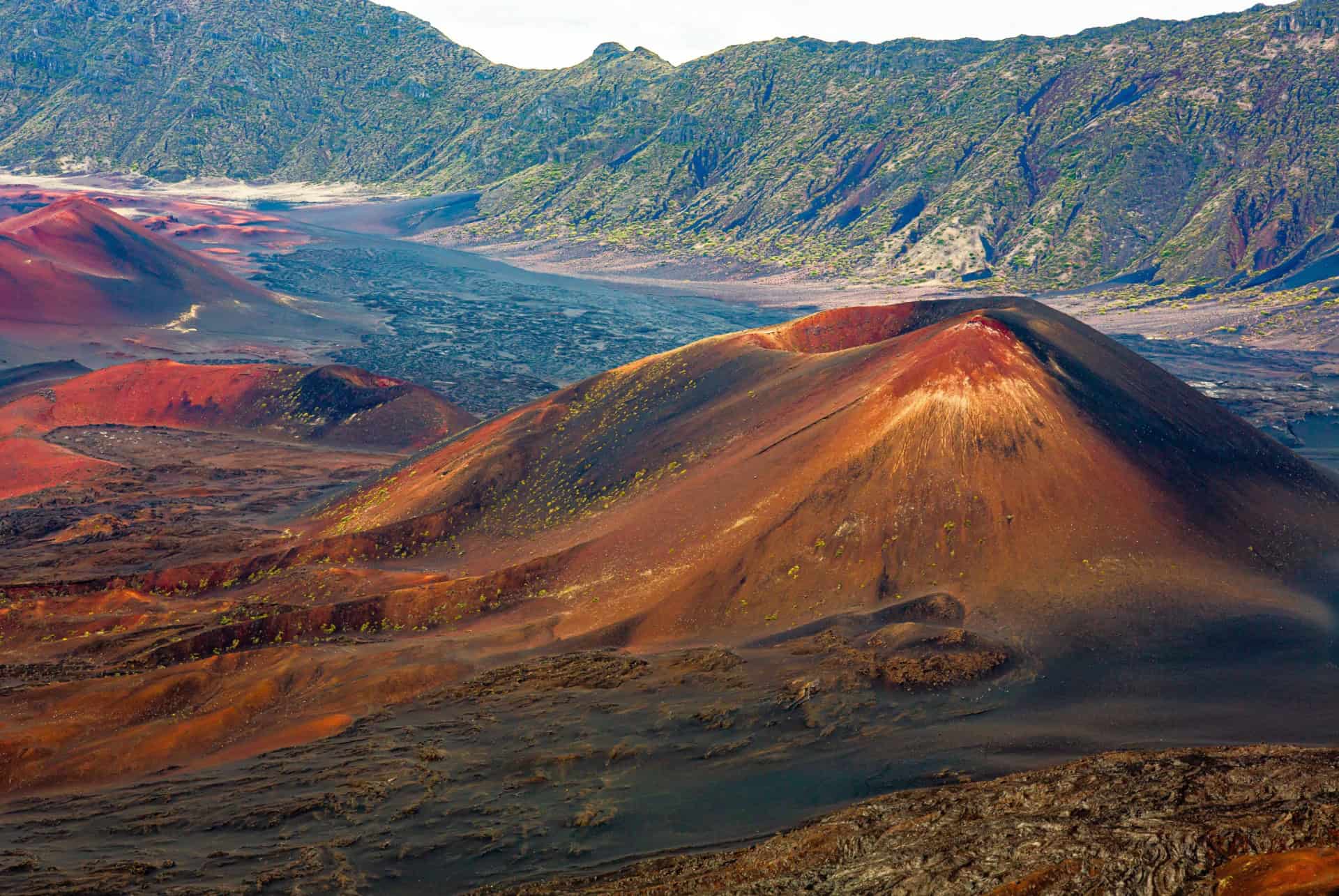 volcan haleakala maui hawai