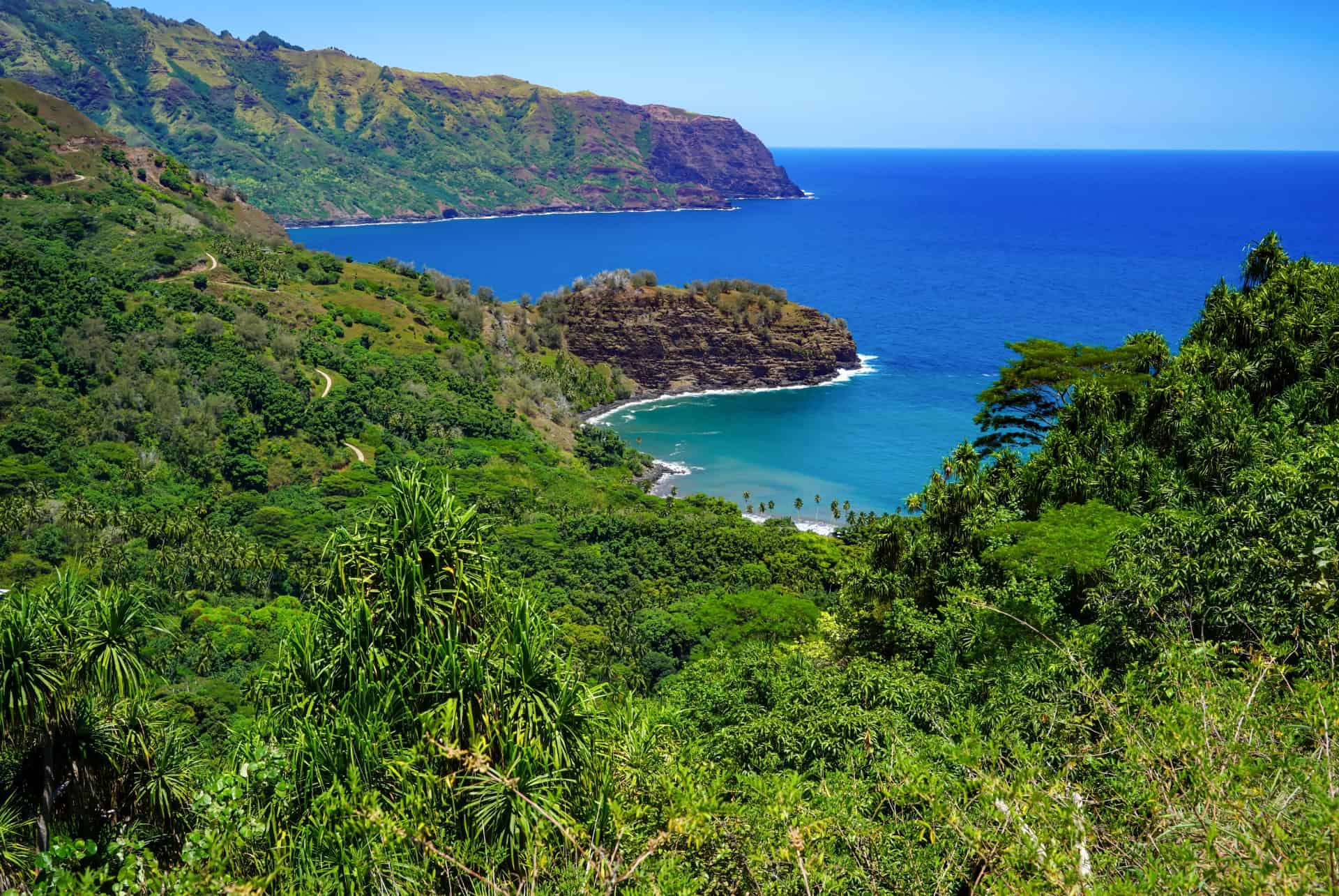 cote de hiva oa ou dormir en polynesie