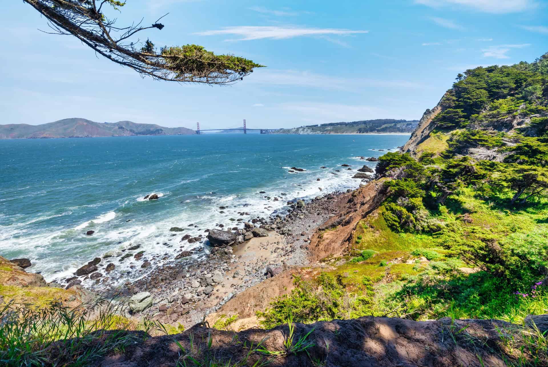 mile rock beach