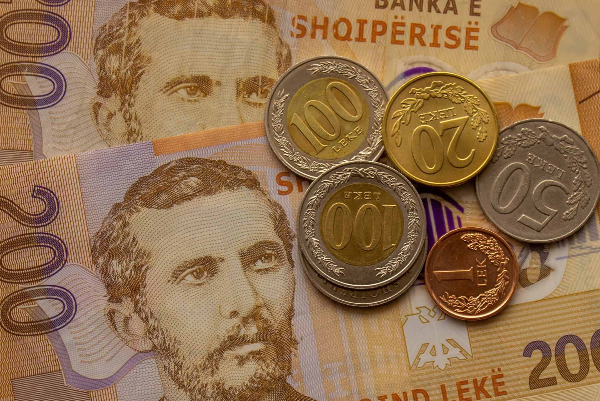 monnaie albanie