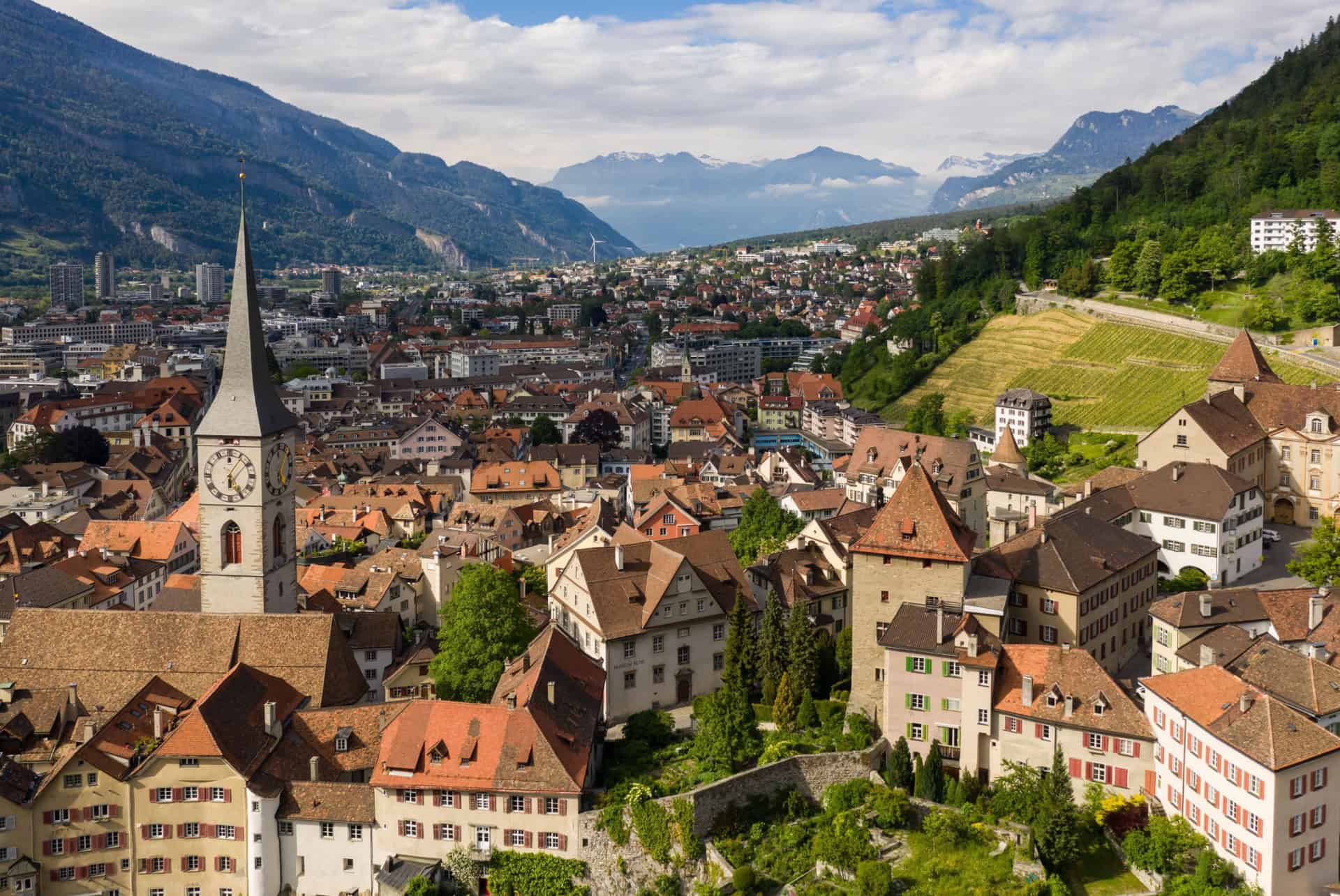 plus belles villes en suisse coire