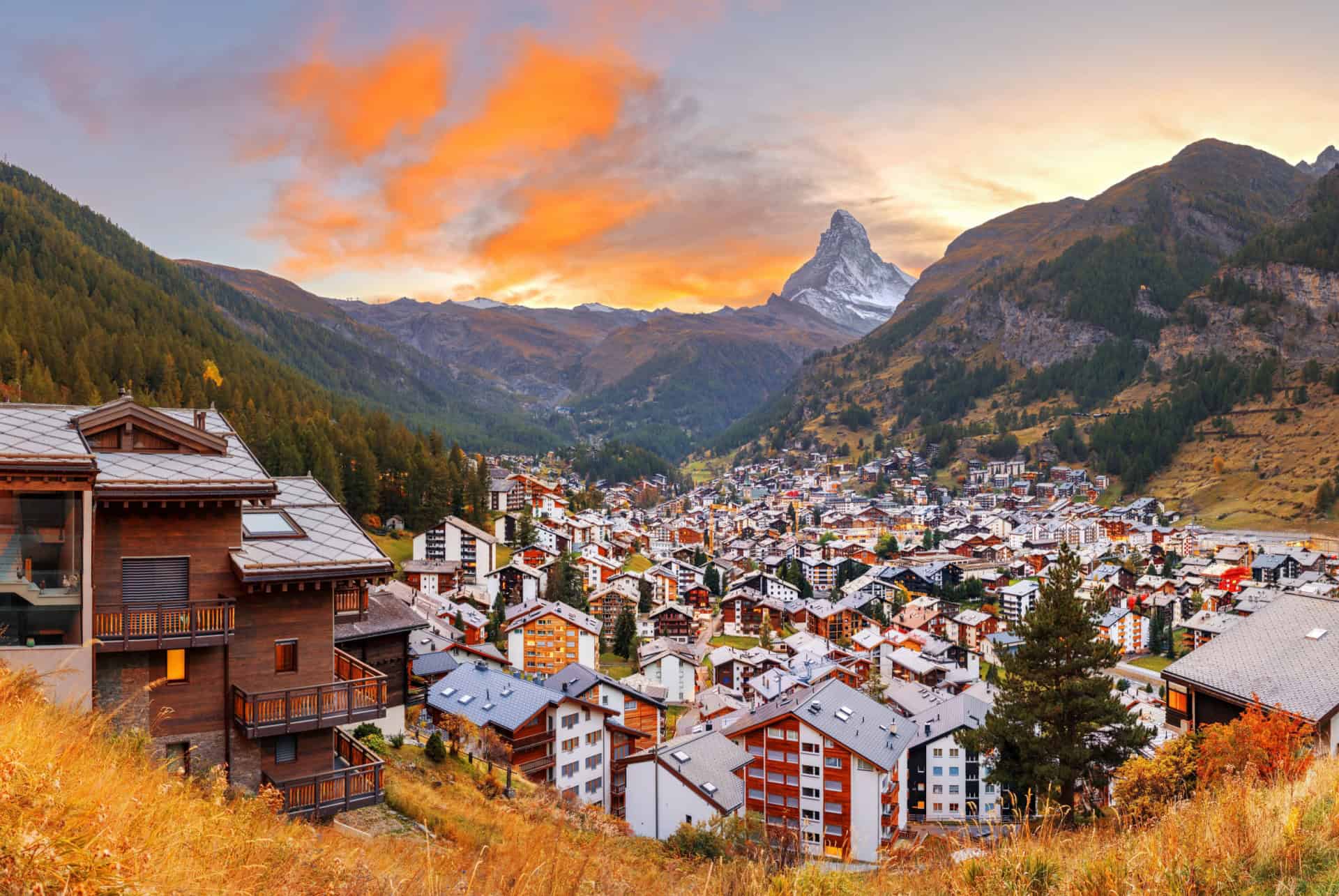 plus belles villes en suisse zermatt