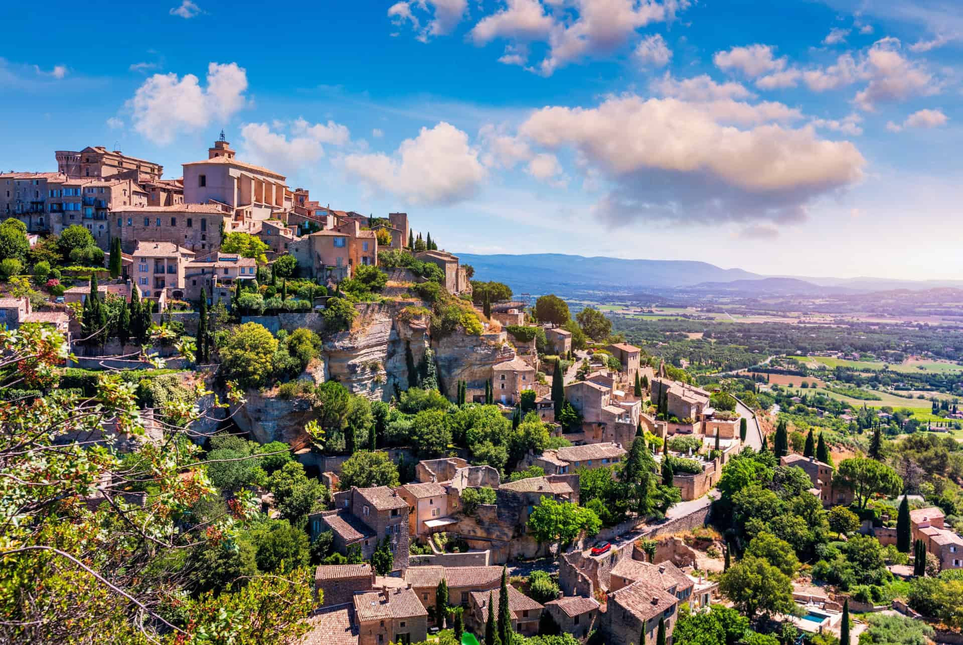provence en septembre village de gordes