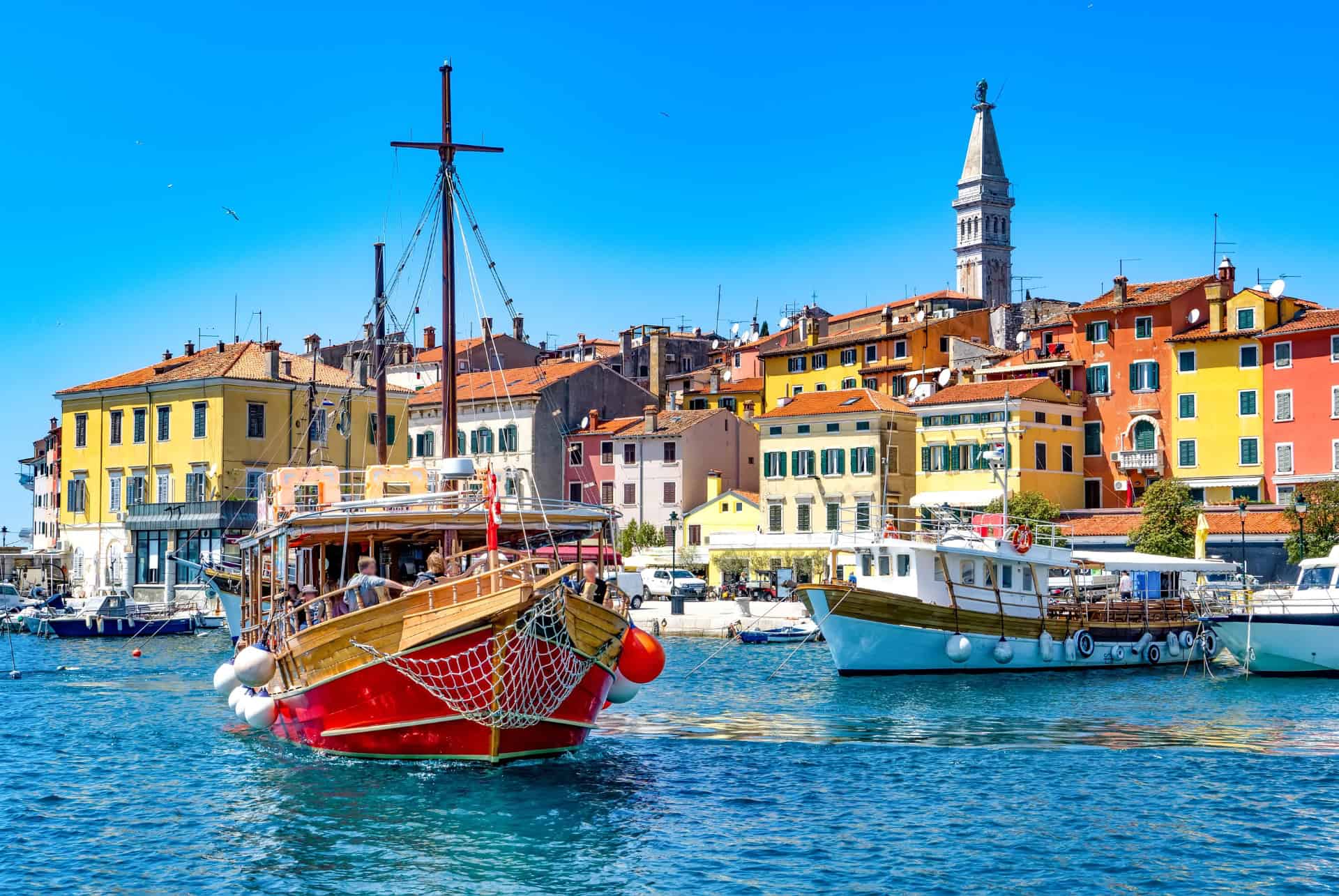 rovinj en croatie