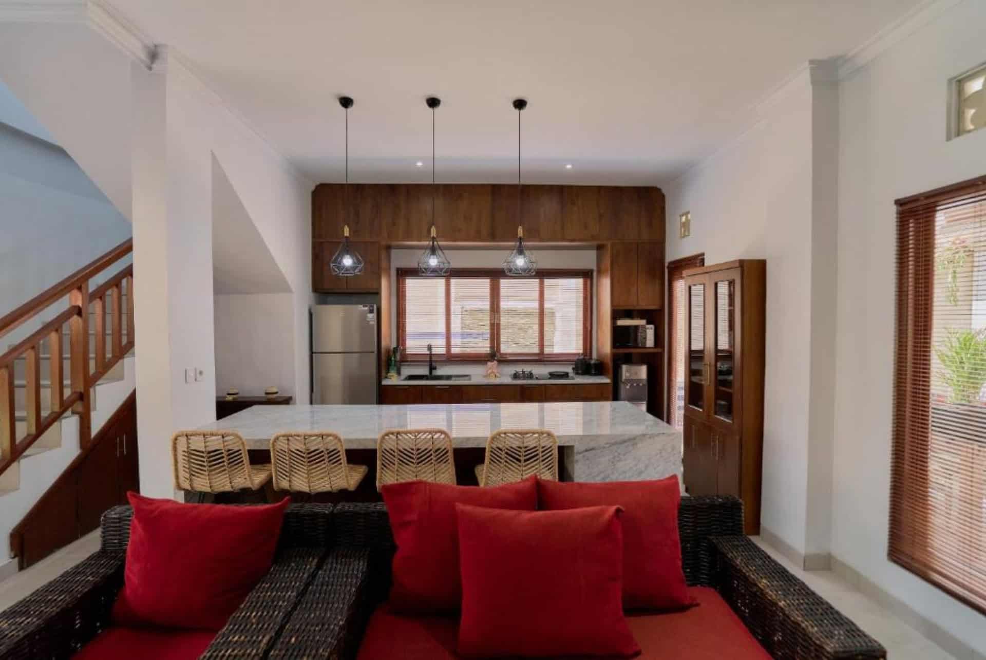 samas cottages and villas cuisine