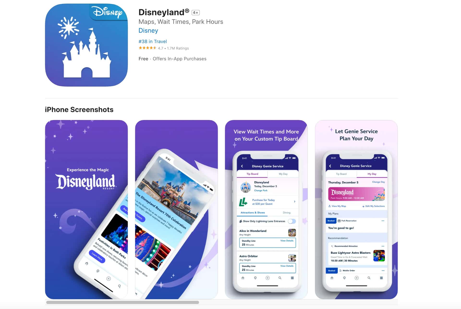 application disneyland