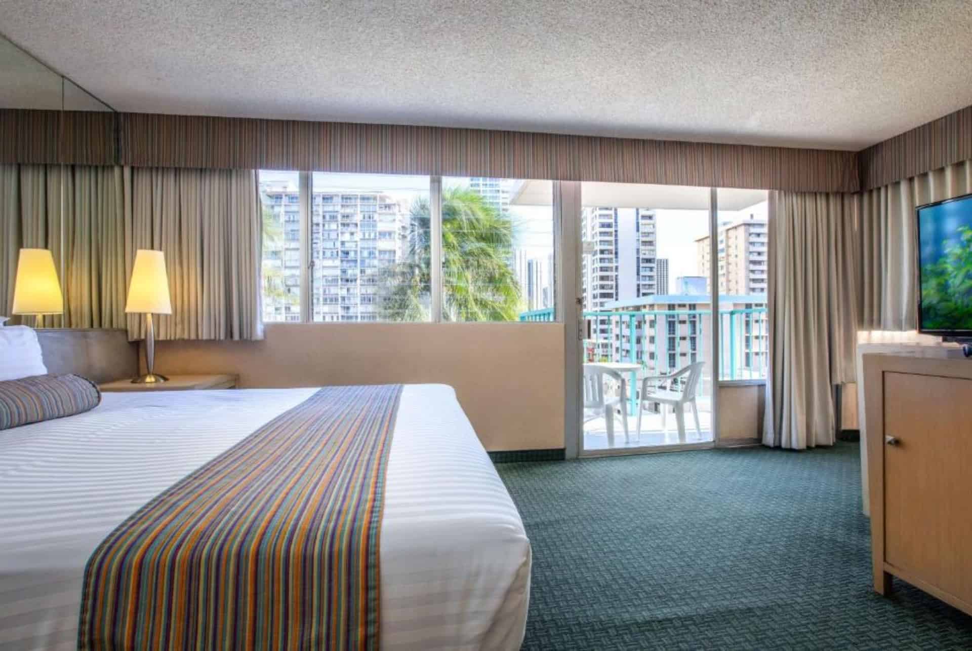 aqua aloha surf waikiki chambre