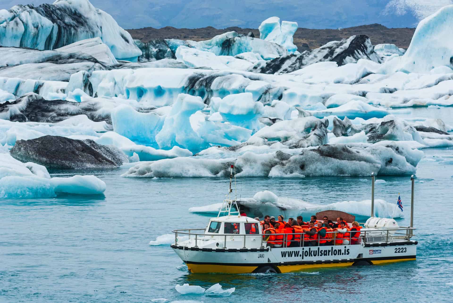 bateau lagune glaciaire islande