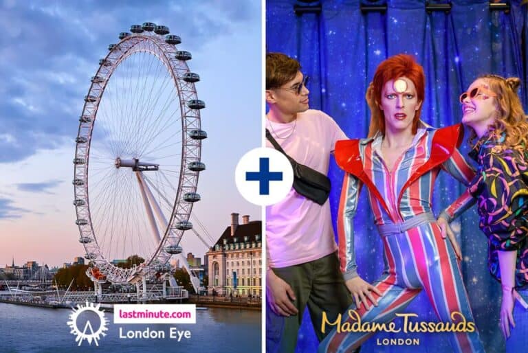 Billet combiné London Eye et Madame Tussauds