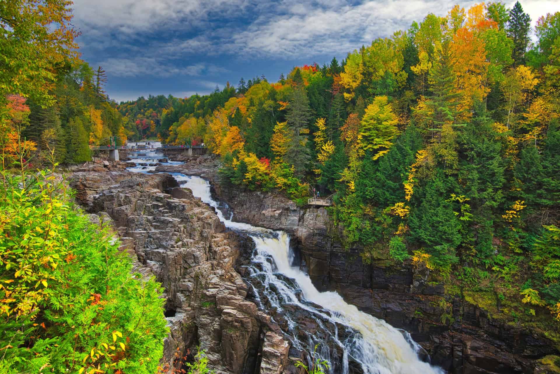 canyon sainte anne quebec