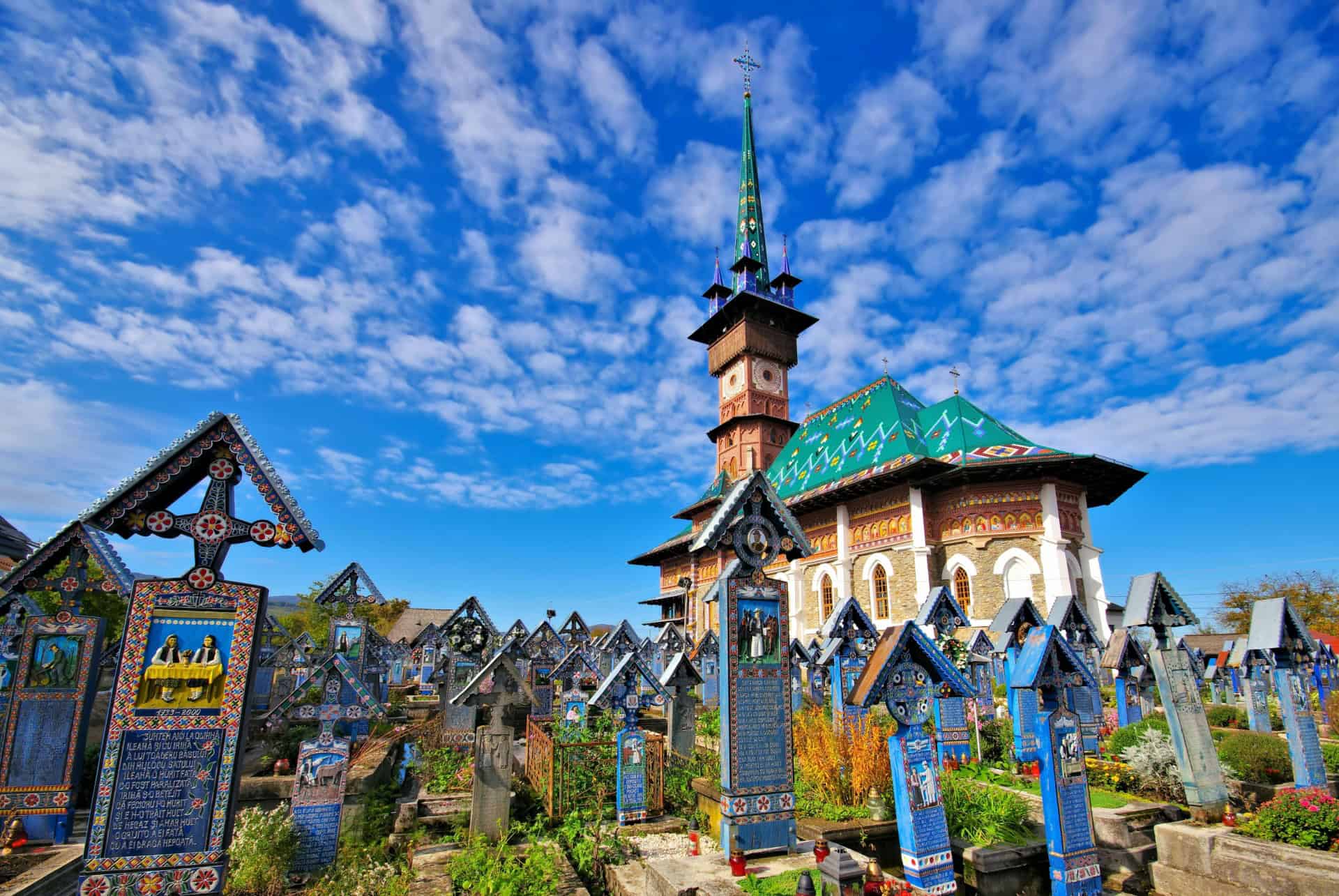 cimetiere sapanta roumanie