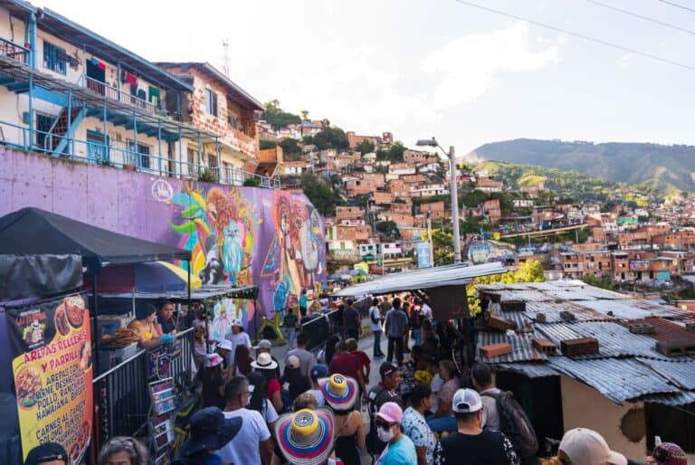 Visite culinaire de la Comuna 13 et téléphérique