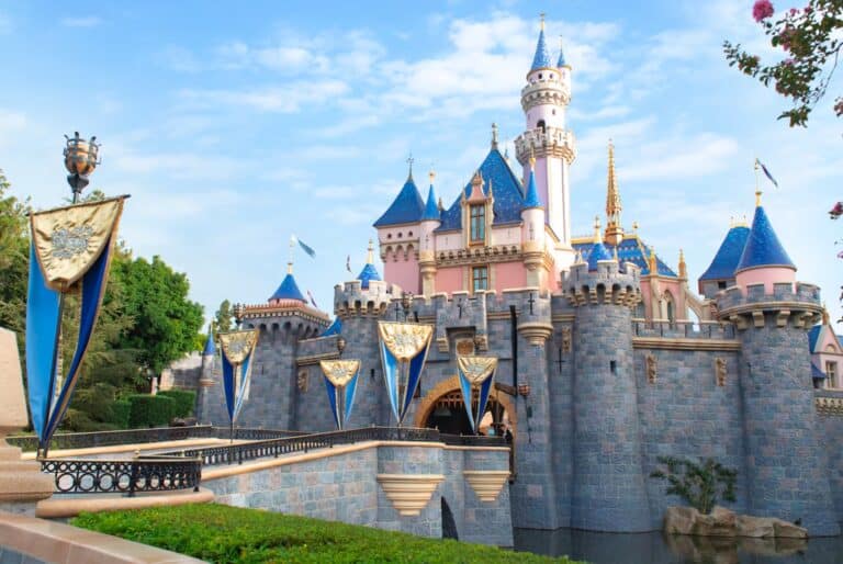 Entrée à Disneyland en Californie