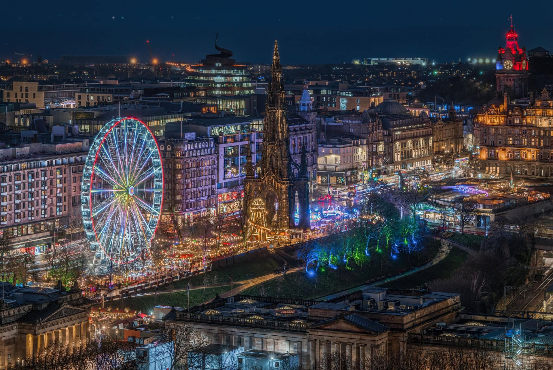 edimbourg noel