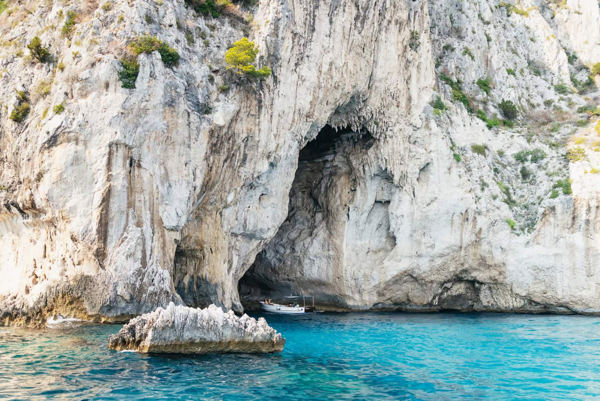 excursion grottes depuis capri