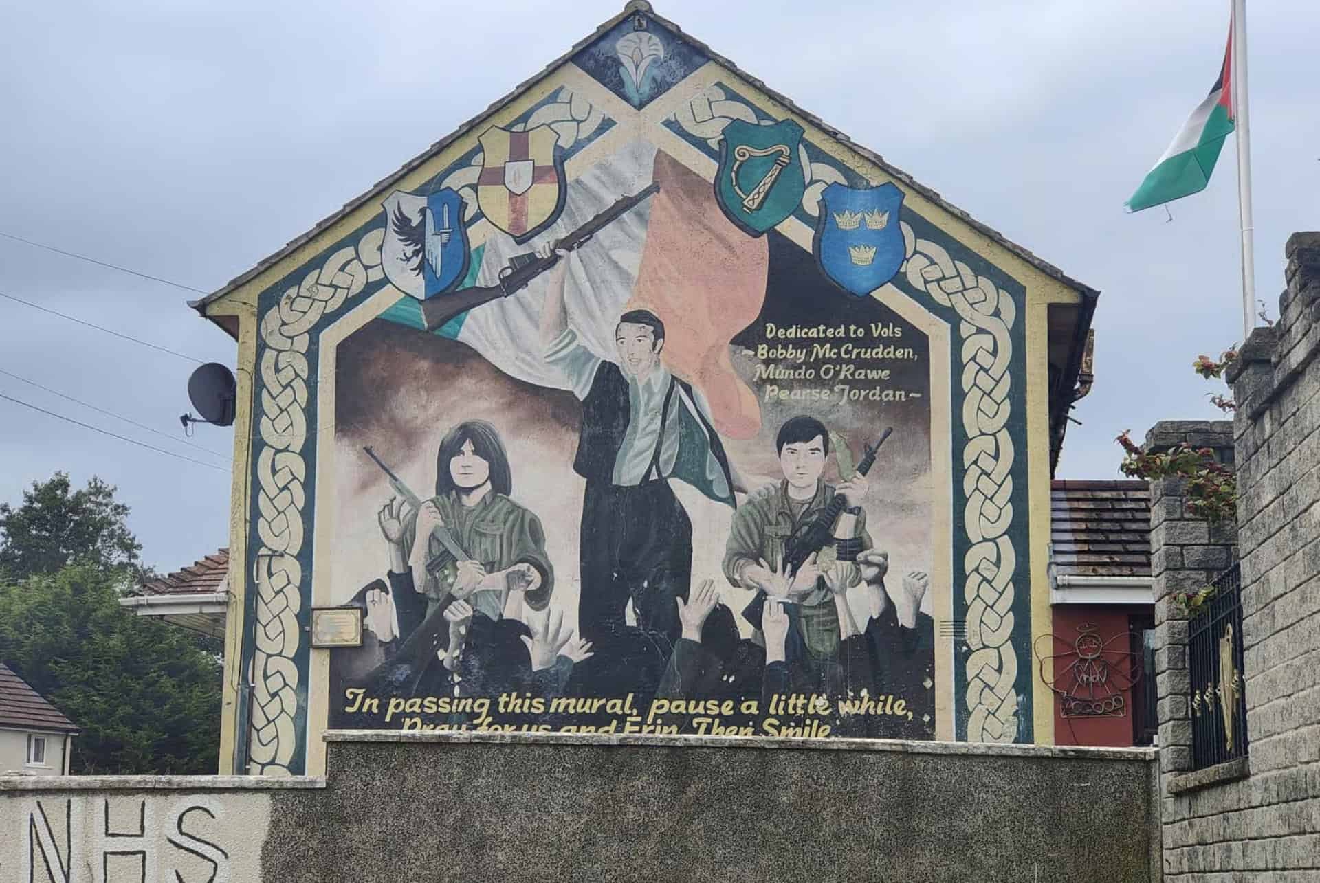 fresques murales belfast