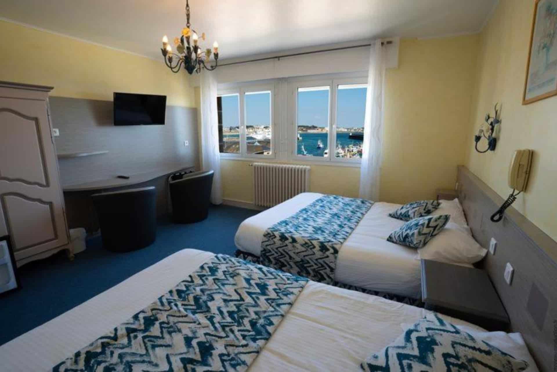 hotel de la mer chambre