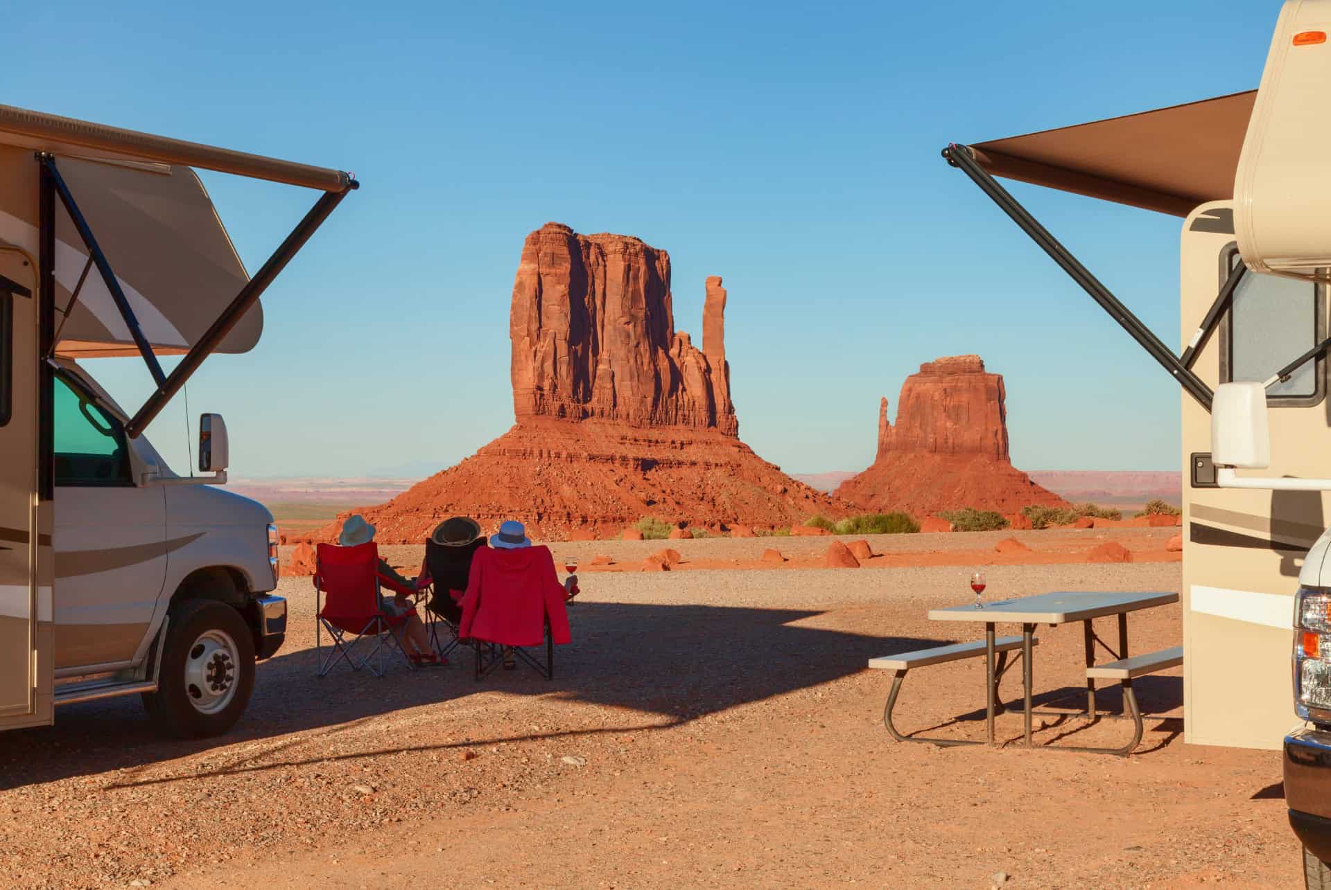 monument valley camping