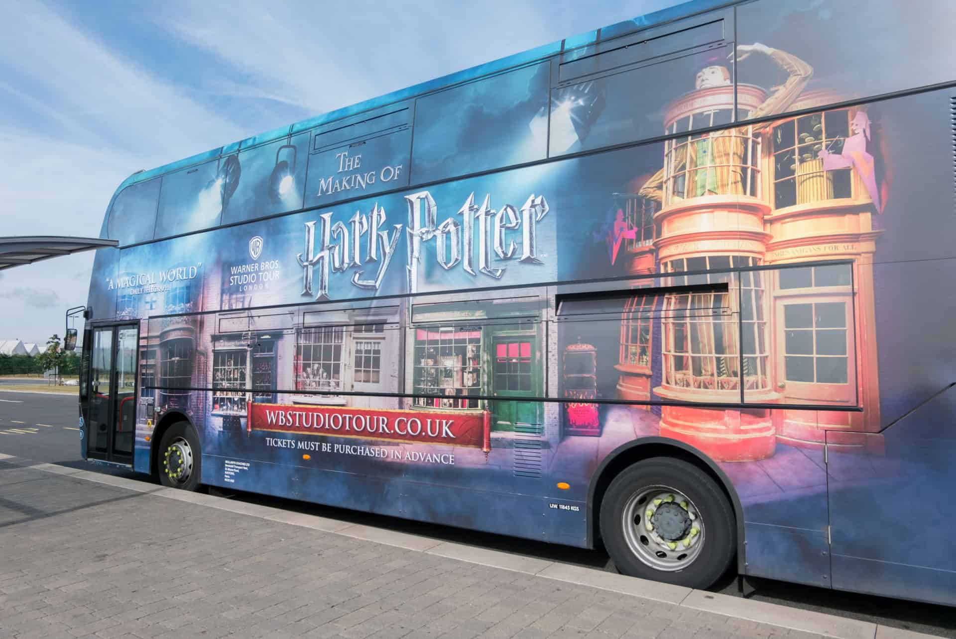 navette harry potter londres
