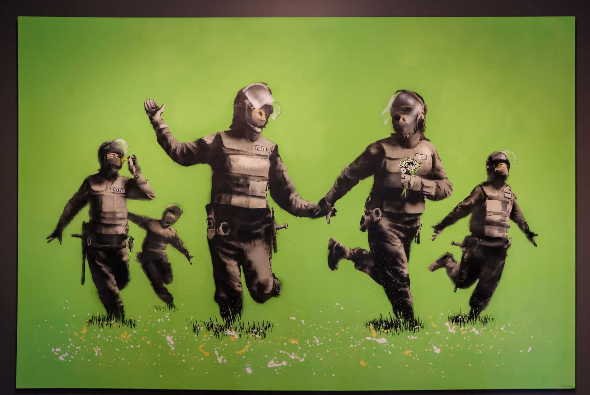 oeuvre banksy moco museum amsterdam
