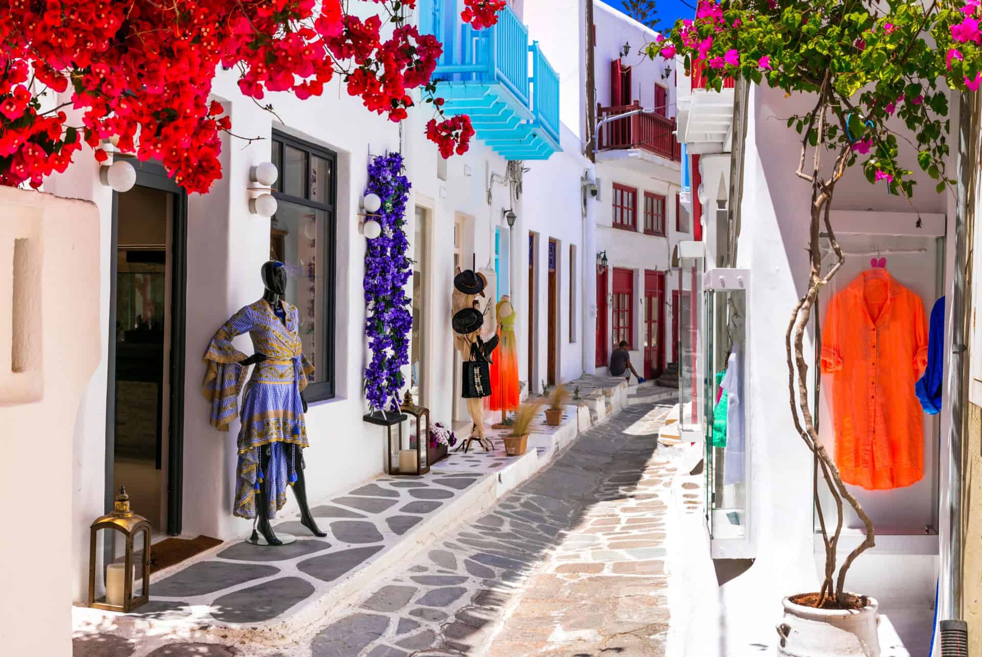 rue shopping mykonos