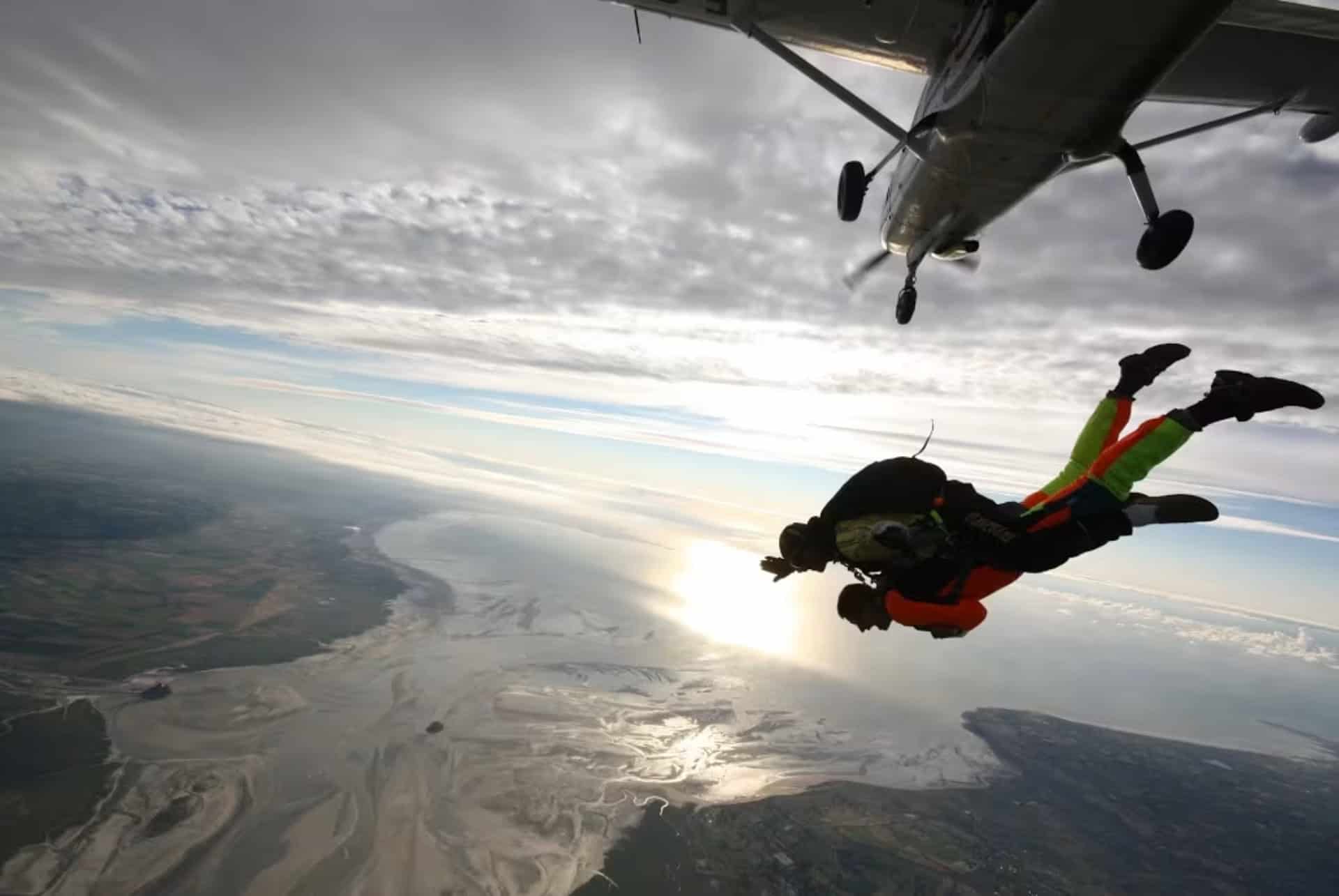 saut en parachute