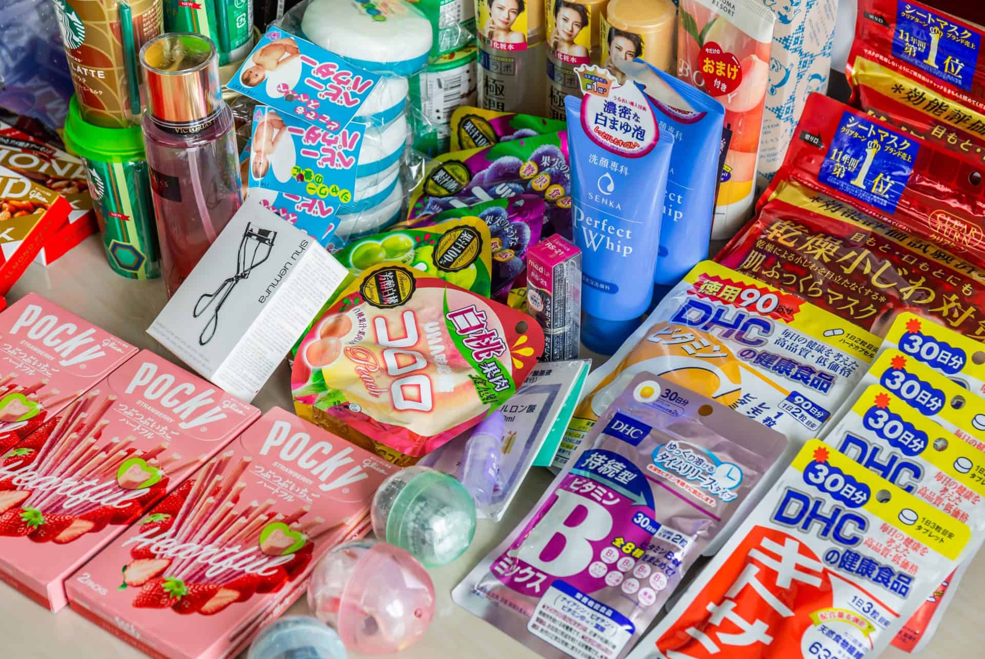 souvenirs goodies prix pour un voyage au japon