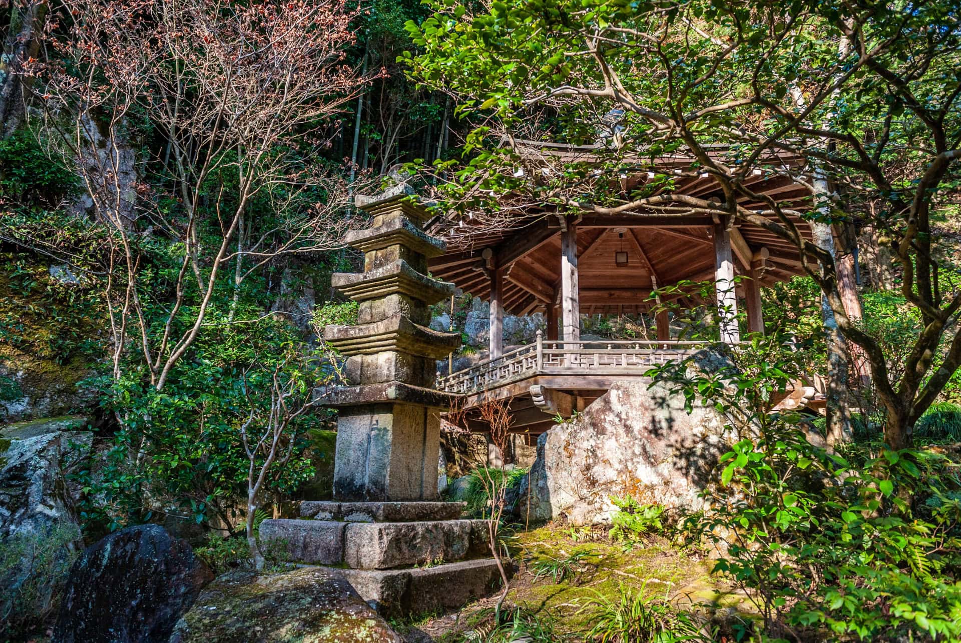 temple bouddhiste de mitaki dera a hiroshima