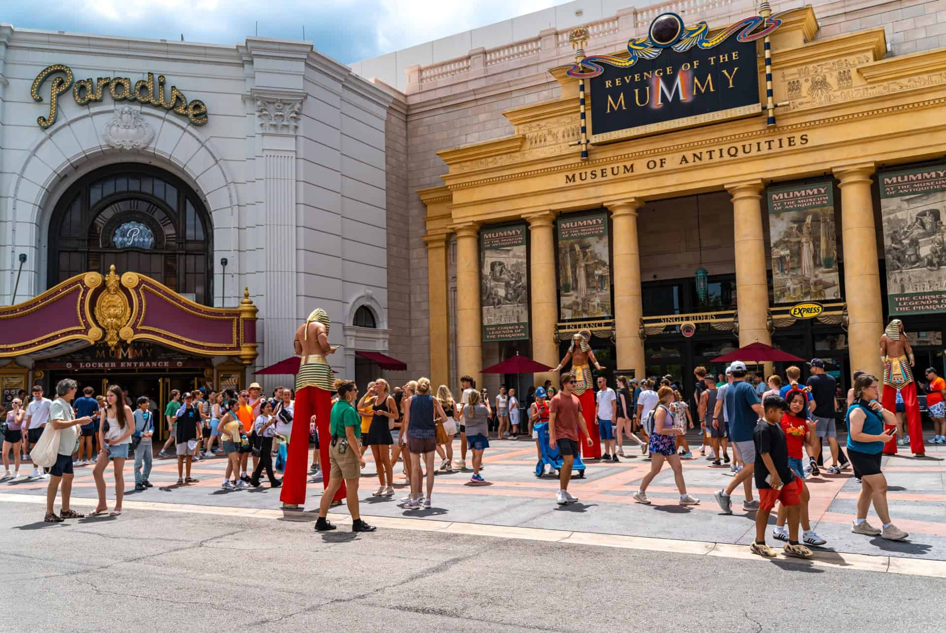 the revenge of the mummy the ride