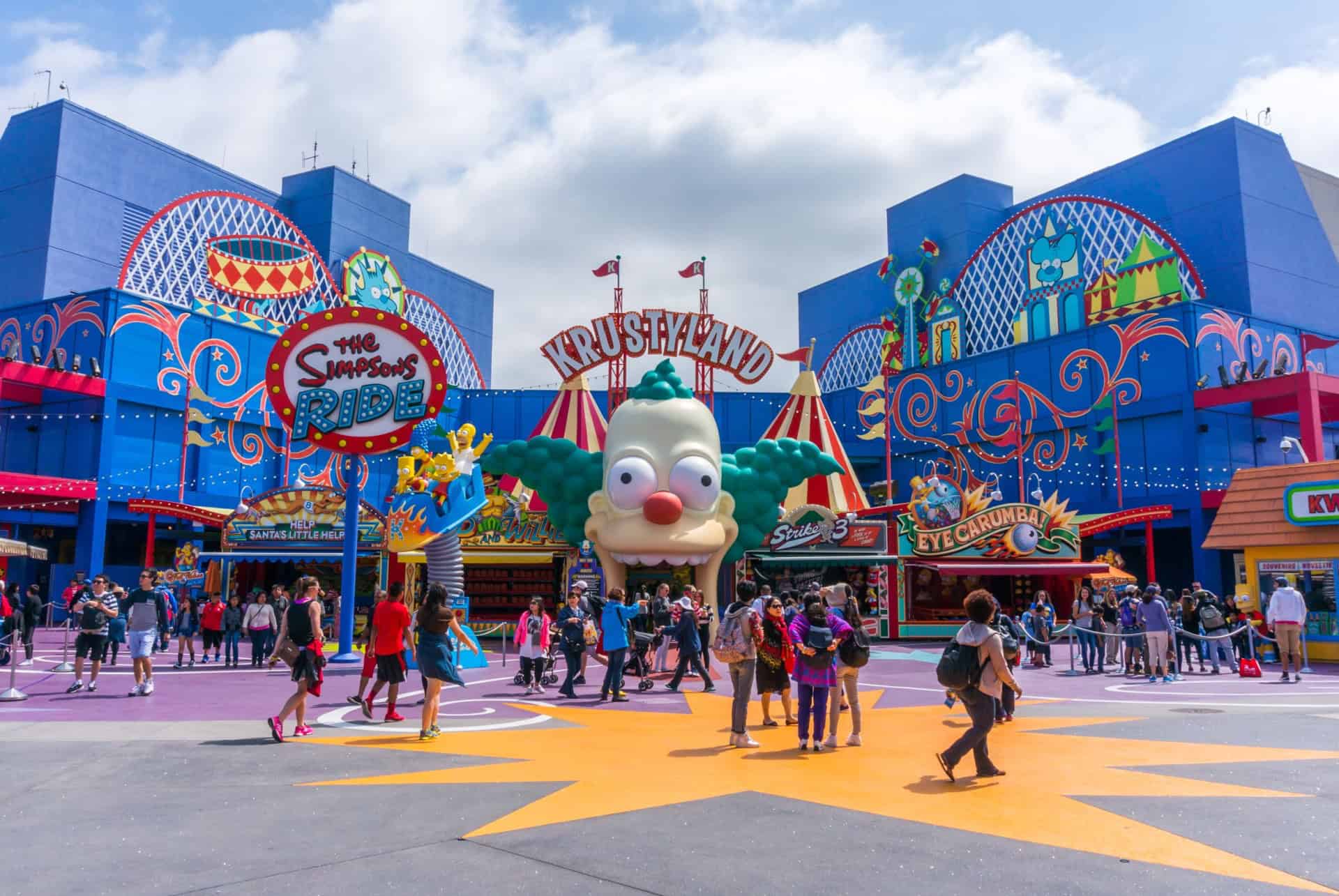 the simpsons ride krustyland