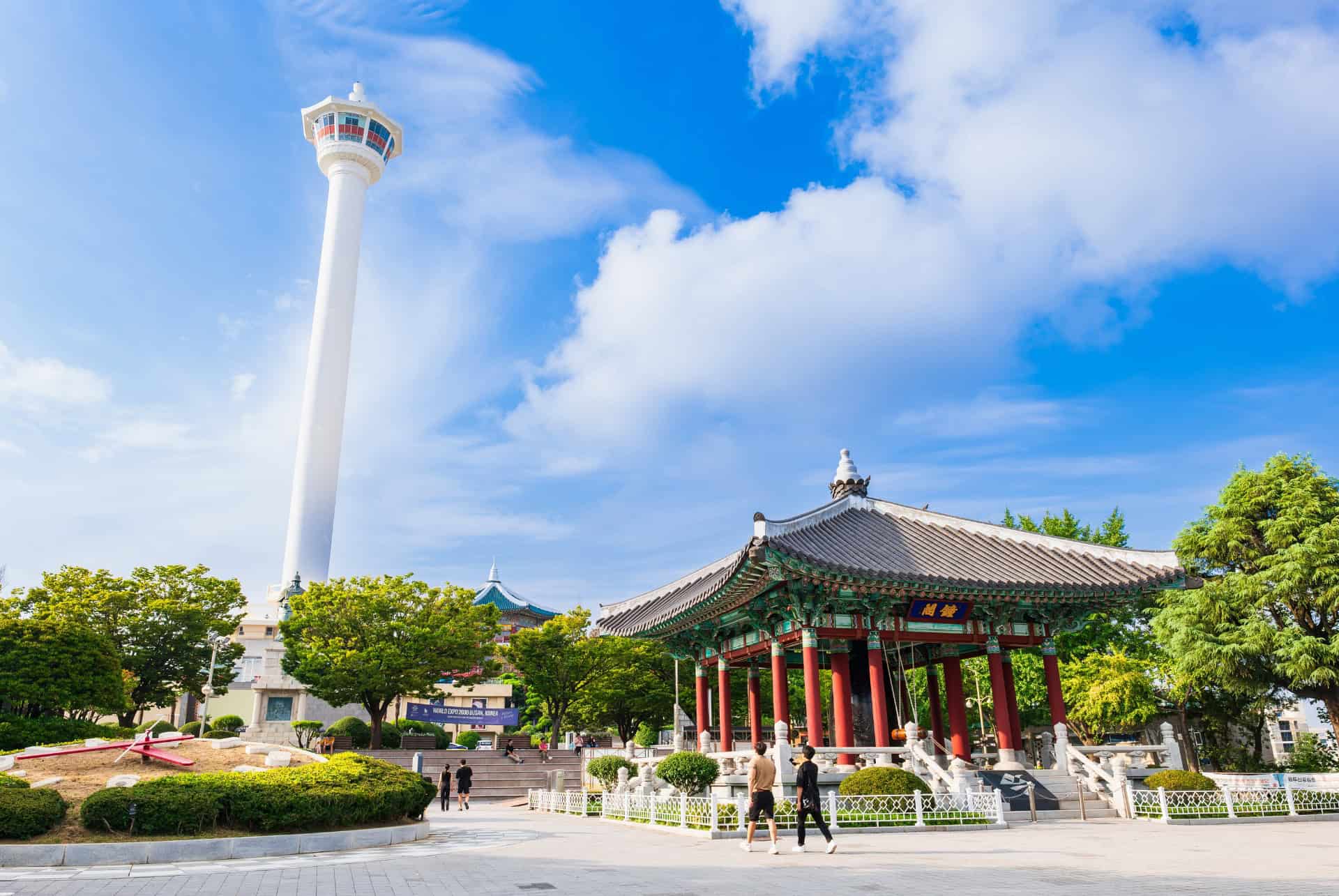tour de busan et parc yongdusan