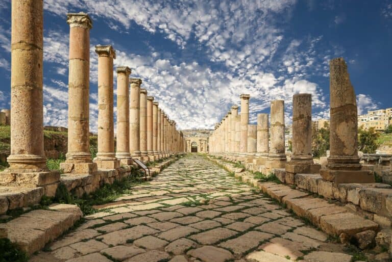 Visite privée de Jerash, Château d'Aljoun et Umm Qais