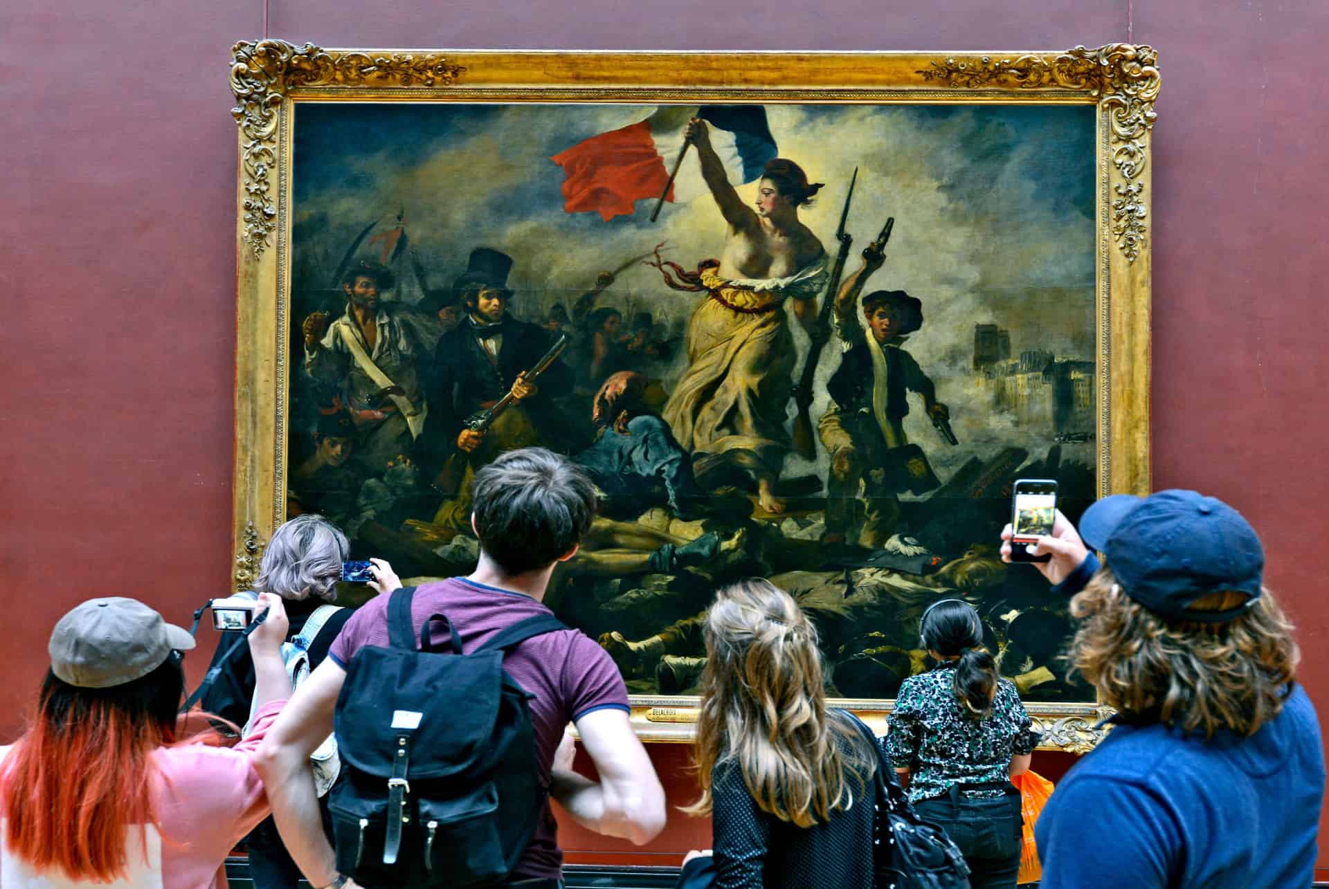 la liberte guidant le peuple