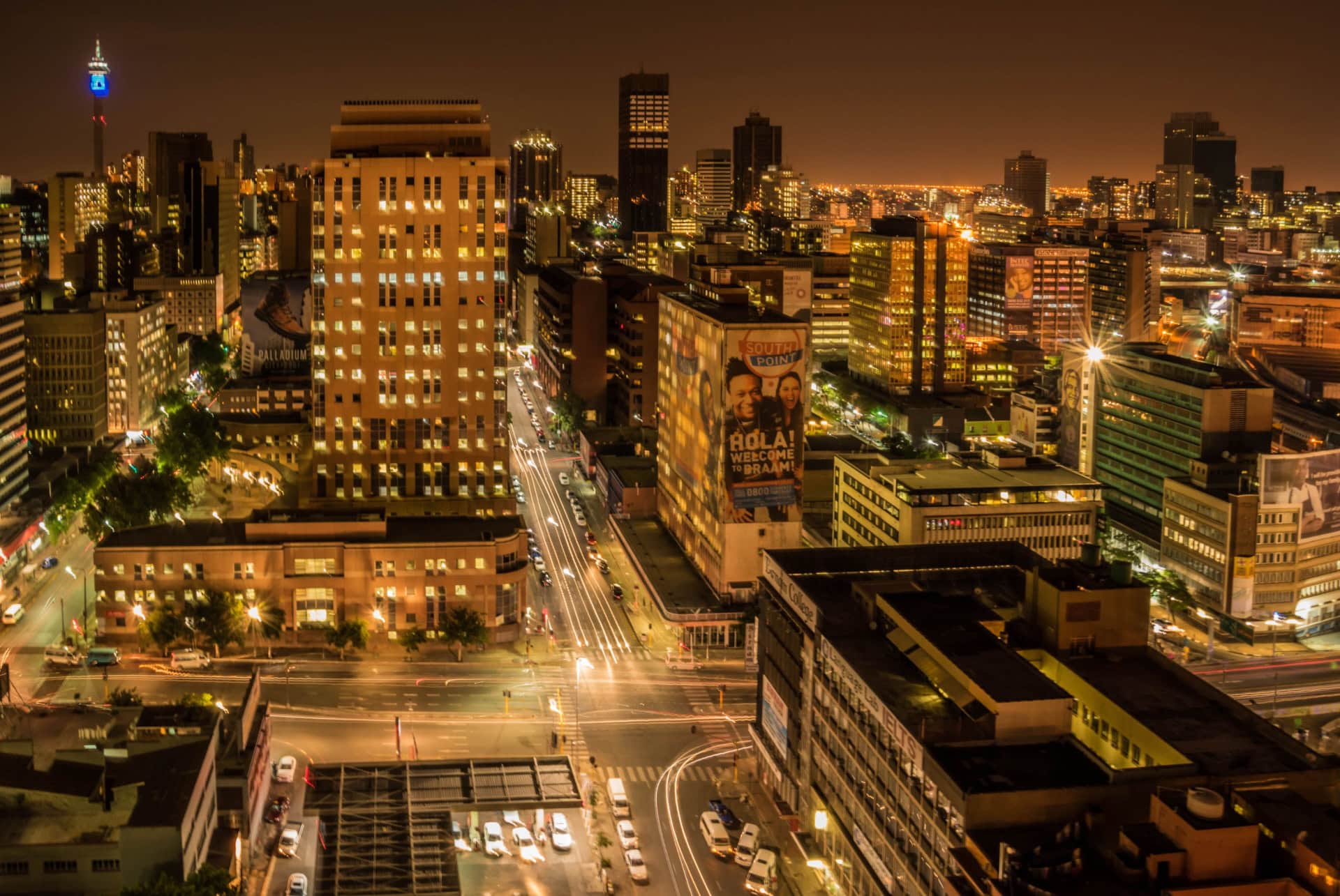 johannesburg de nuit