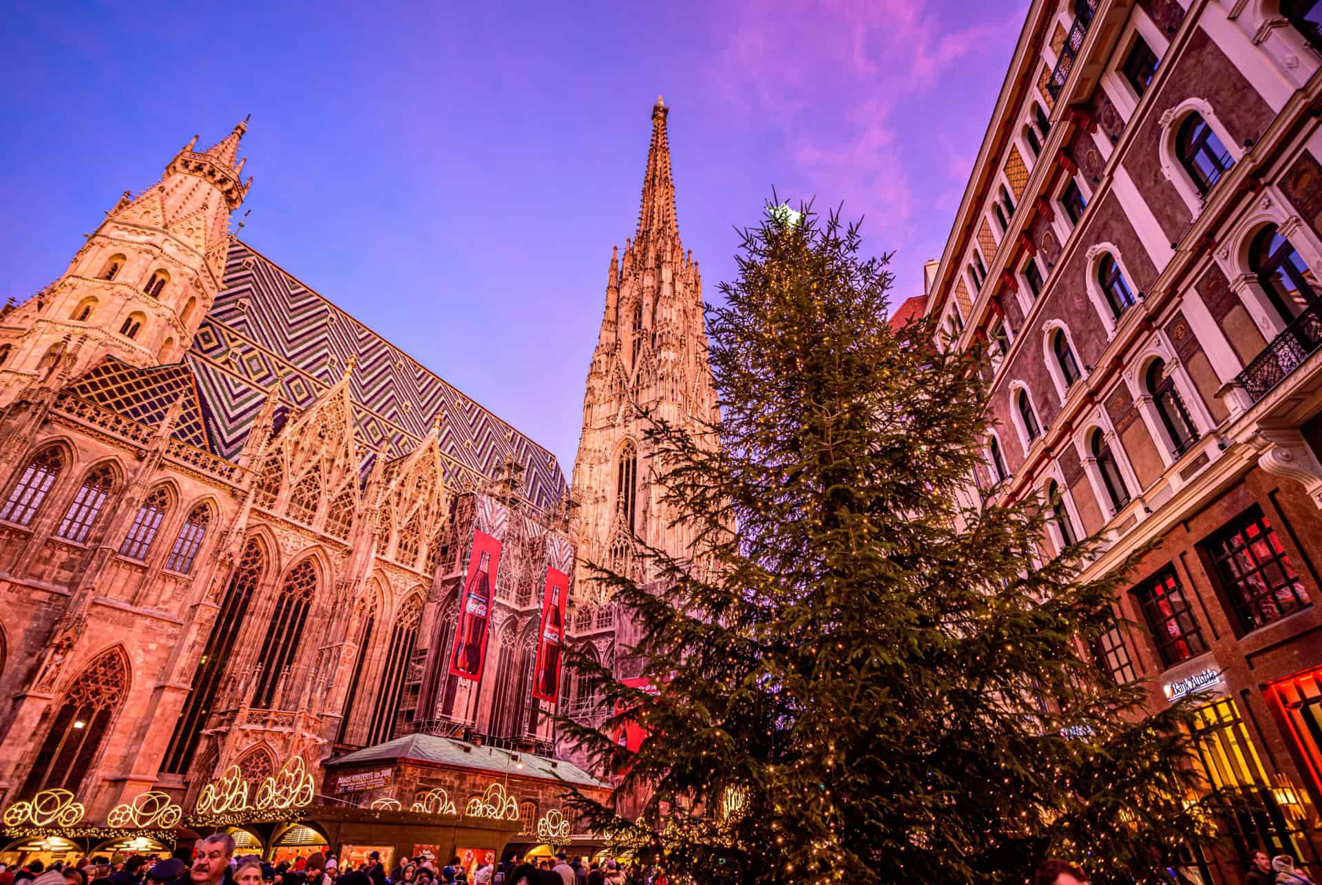 plus beaux marchés de noël à vienne stephansplatz noel