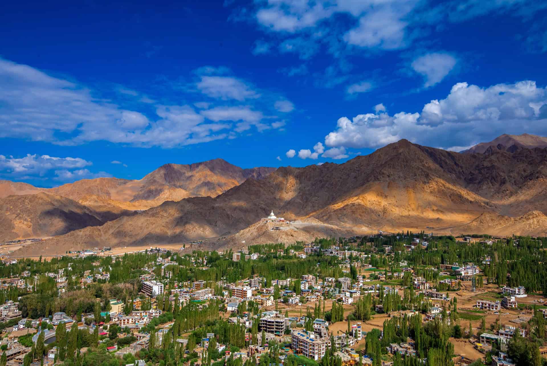 ville de leh inde