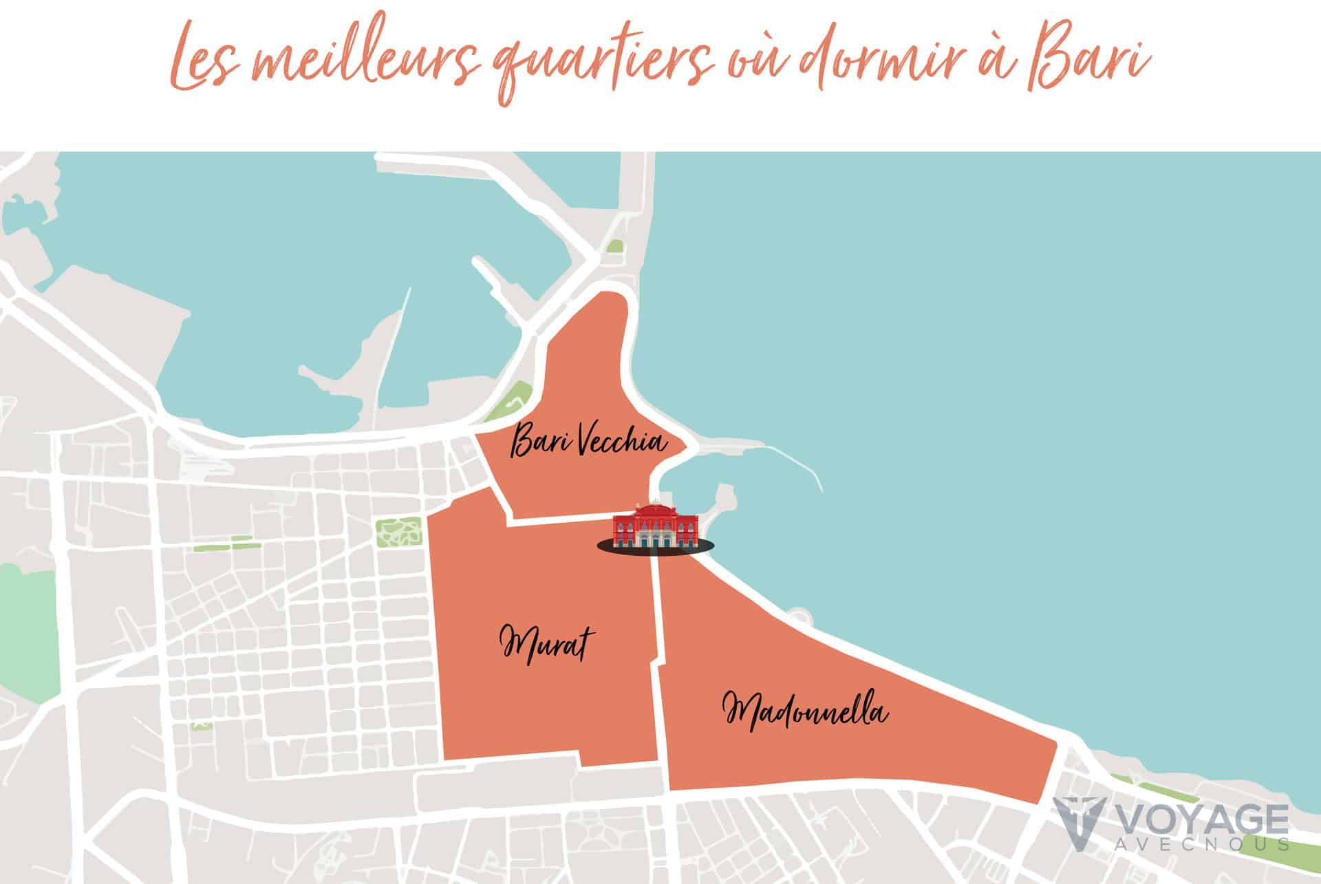 map ou dormir a bari map ou dormir a bari