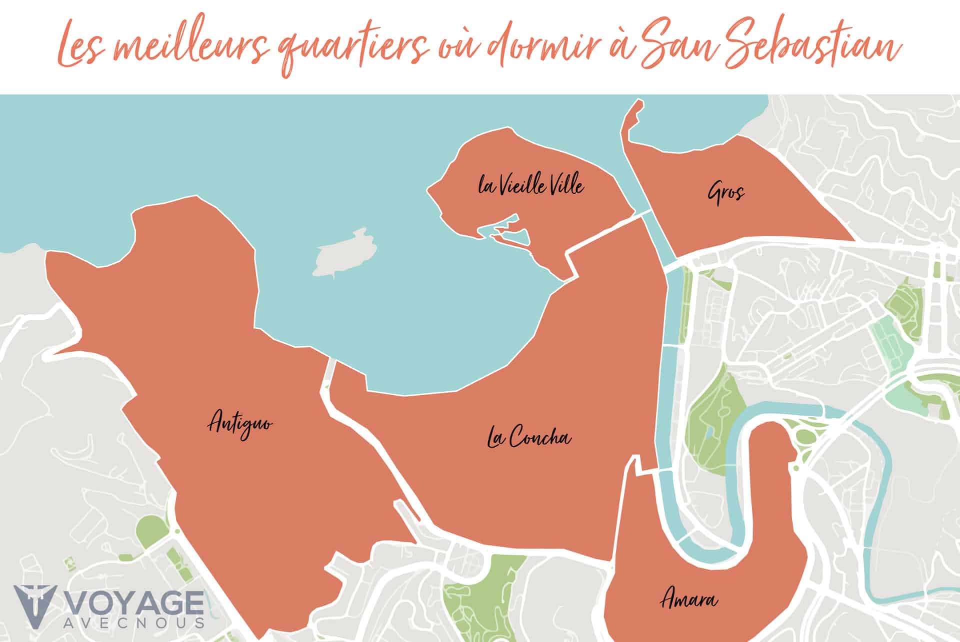 map ou dormir a san sebastian map ou dormir a san sebastian