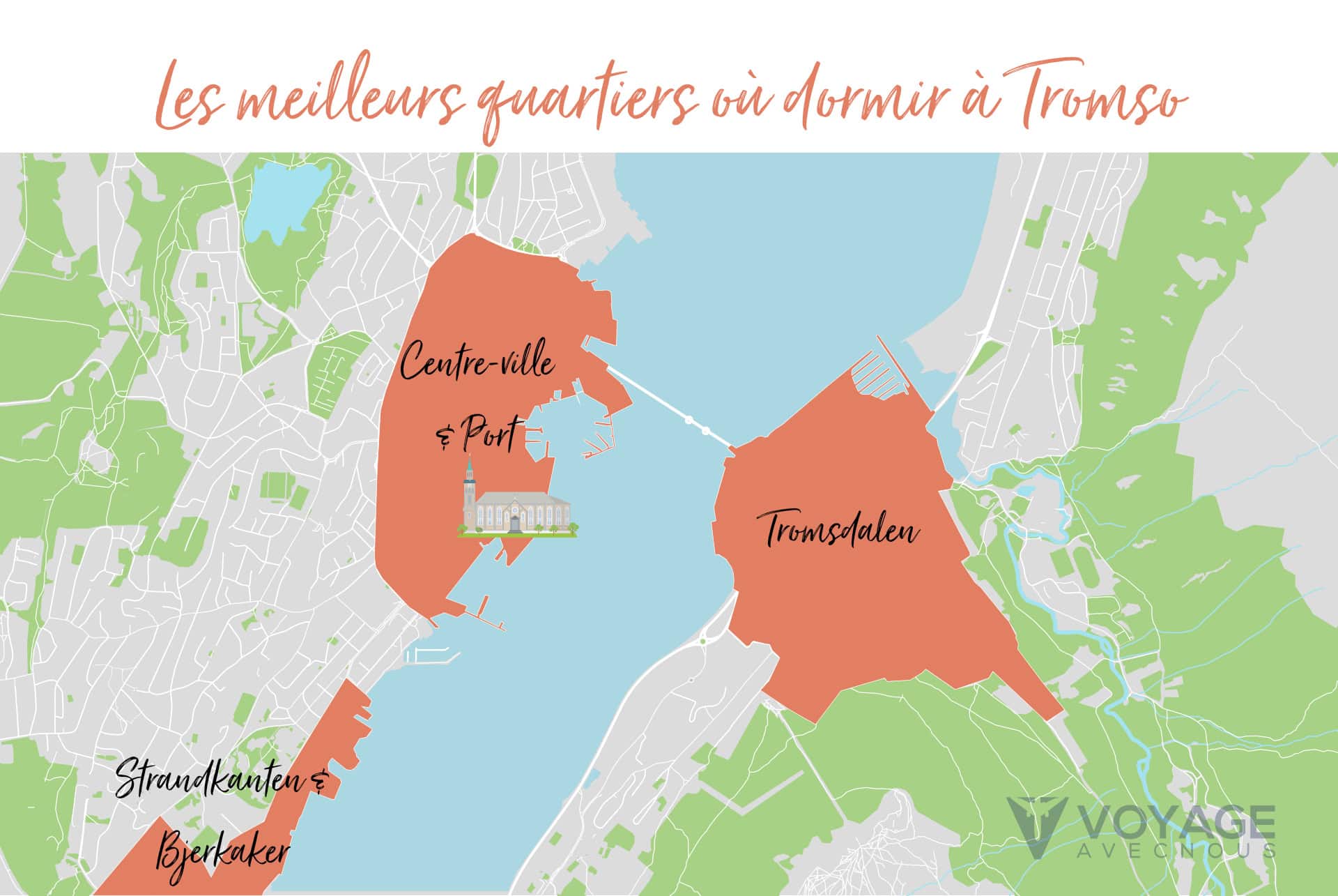 ou dormir a tromso carte quartiers ou dormir a tromso carte quartiers