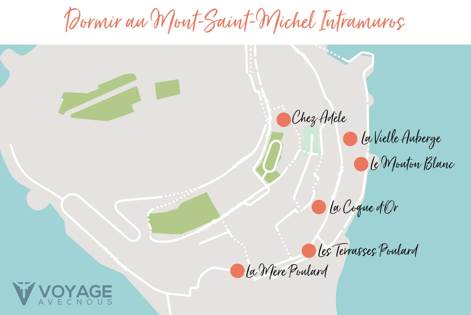 ou dormir au mont saint michel intramuros carte ou dormir au mont saint michel intramuros carte